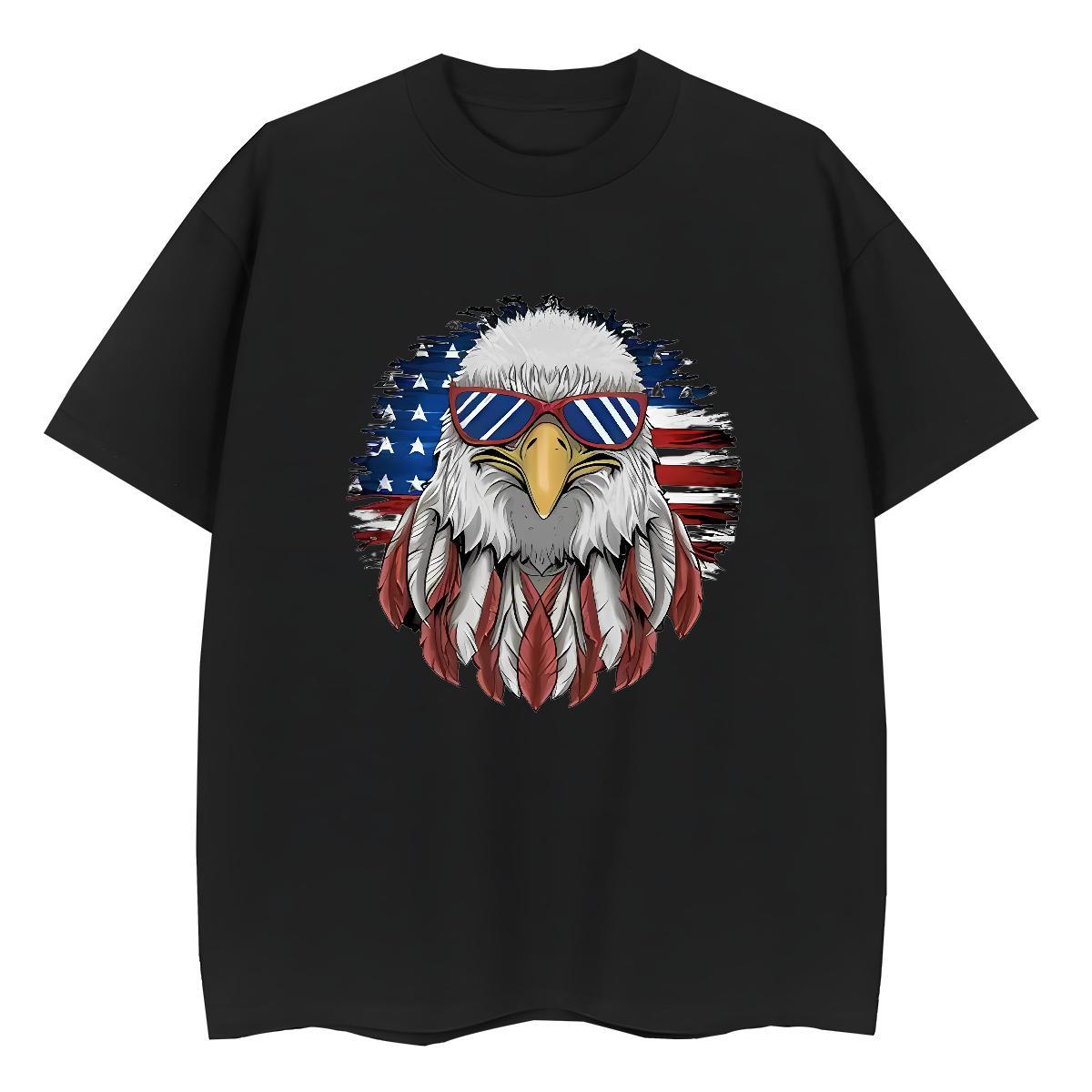 Designer T shirt Breathable Crew Neck 100% Cotton 230g Women Tees DIY Printed eagle Home Outdoor Free Shipping Tops Shirt