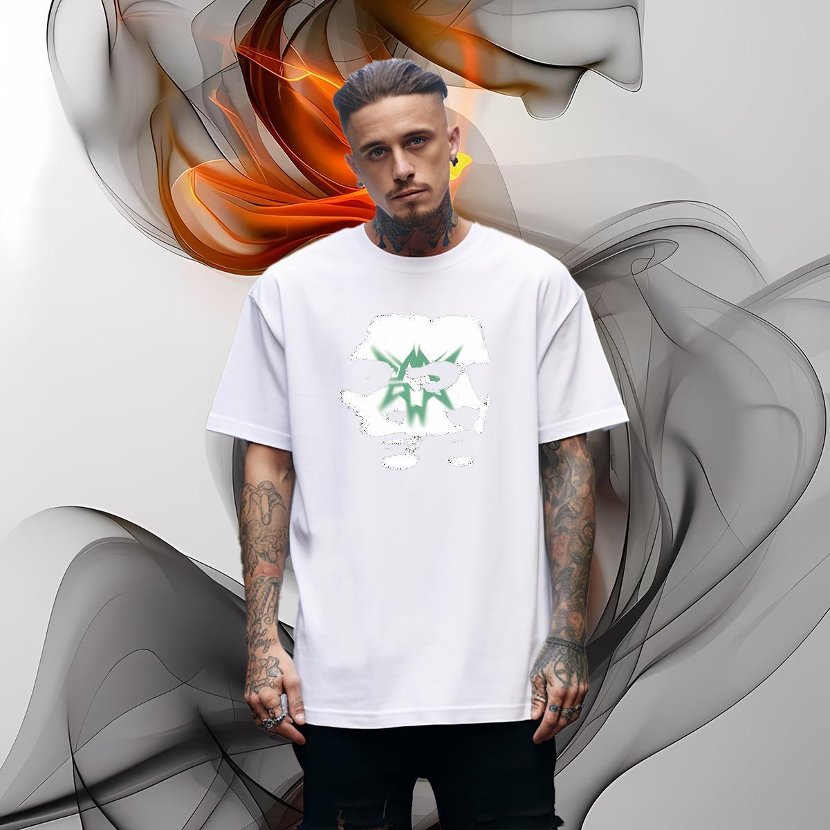 Free Shipping T Shirts Street wear Hip Hop Breathable Short Sleeve Wholesale Mens Tshirts Polos DIY Printed 230g Pure Cotton