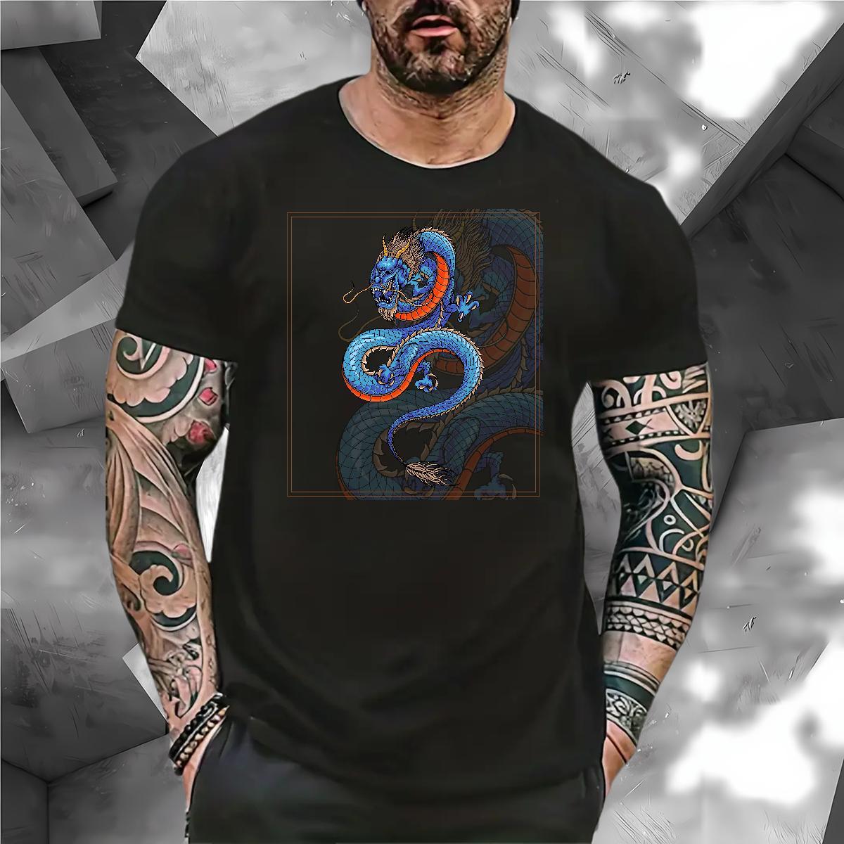 Soft fierce T Shirts Men Daily Wear Men Tshirts 230g Pure Cotton Classic Casual Short Sleeve O-Neck Custom Anime Tops Tees