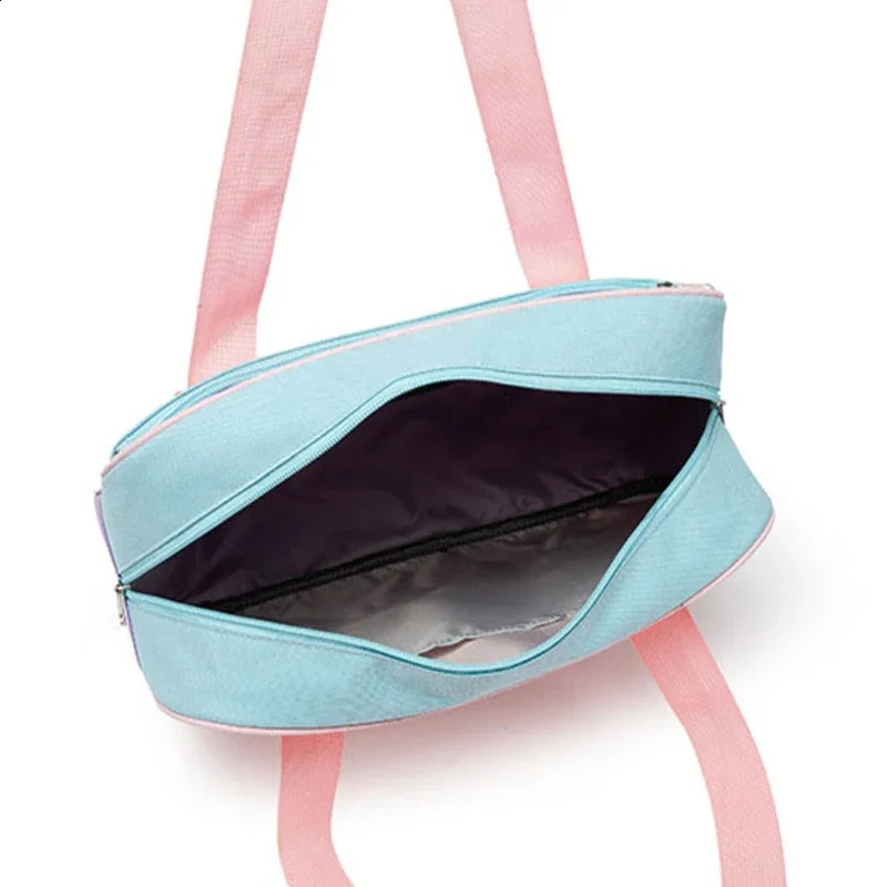 Japanese preschool pink uniform shoulder bag womens canvas large capacity casual luggage handbag 240822