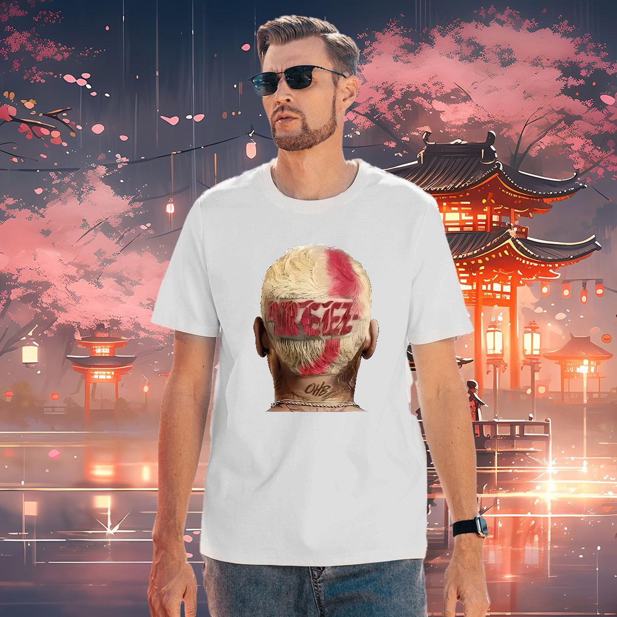 Free Shipping afterbrain T-Shirts for Men Hip Hop Men Tees 230g 100% Cotton 2024 Designer Breathable Custom Printed Polos