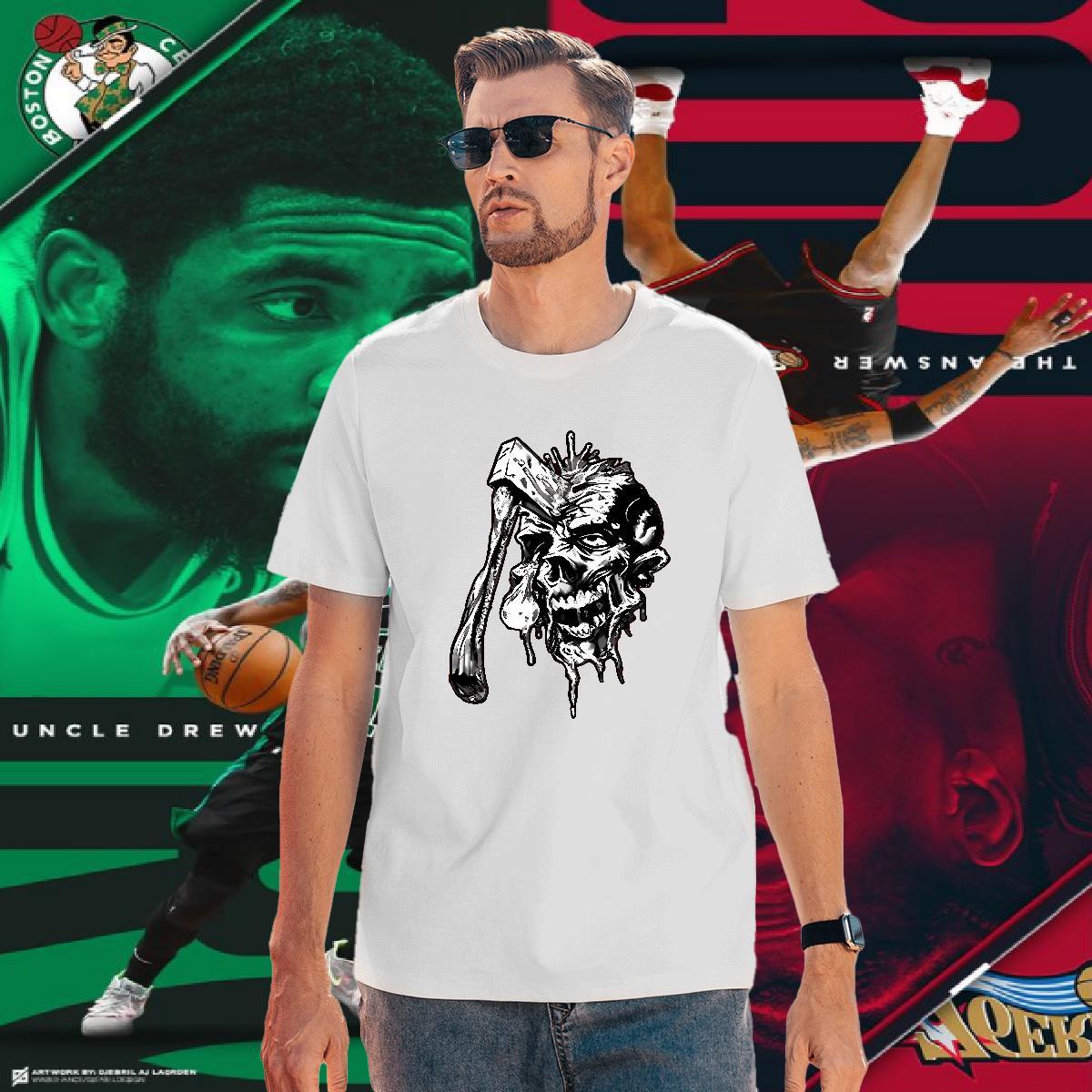 Designer Fashion Tshirts 230g Cotton Street wear Hip Hop skull Pure Cotton Mens T Shirts High Quality Anime Print Wear