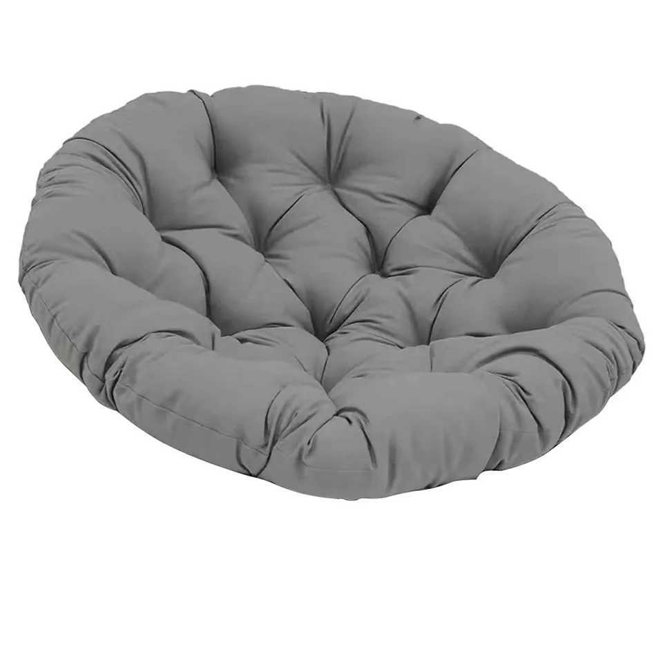 1PCS Waterproof Chair Rocking Chair Hanging Basket Chair Papaya Chair Round Cushion Outdoor And Indoor Furniture CushionsXJ240821