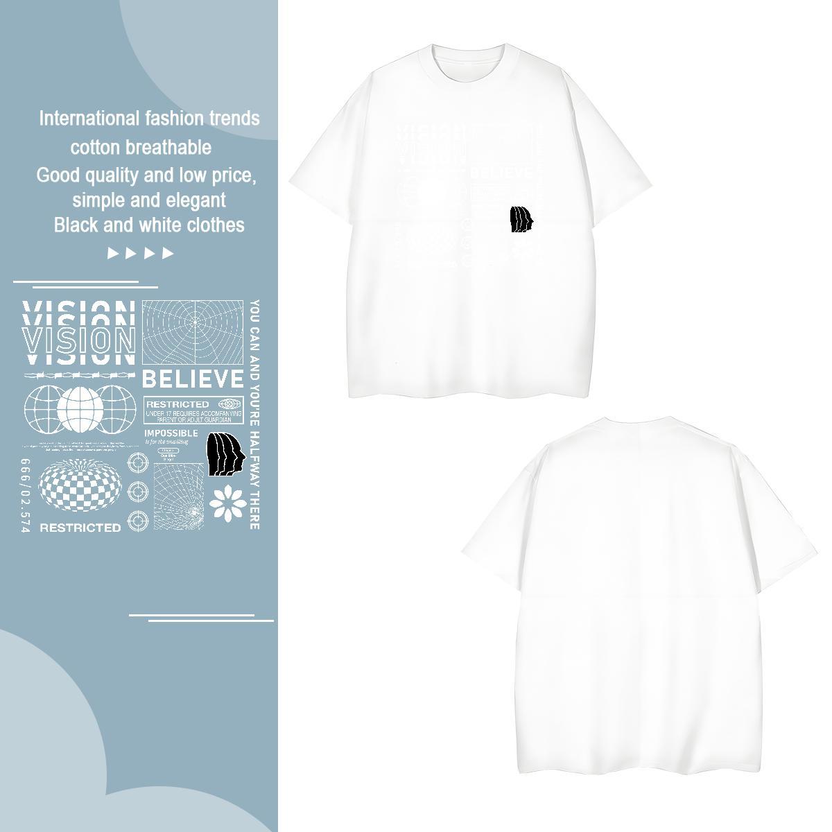 Soft letter T Shirt For Man Street wear Hip Hop Mens Tshirts 230g Pure Cotton 2024 Designer Breathable Custom Printing Tops Shirt