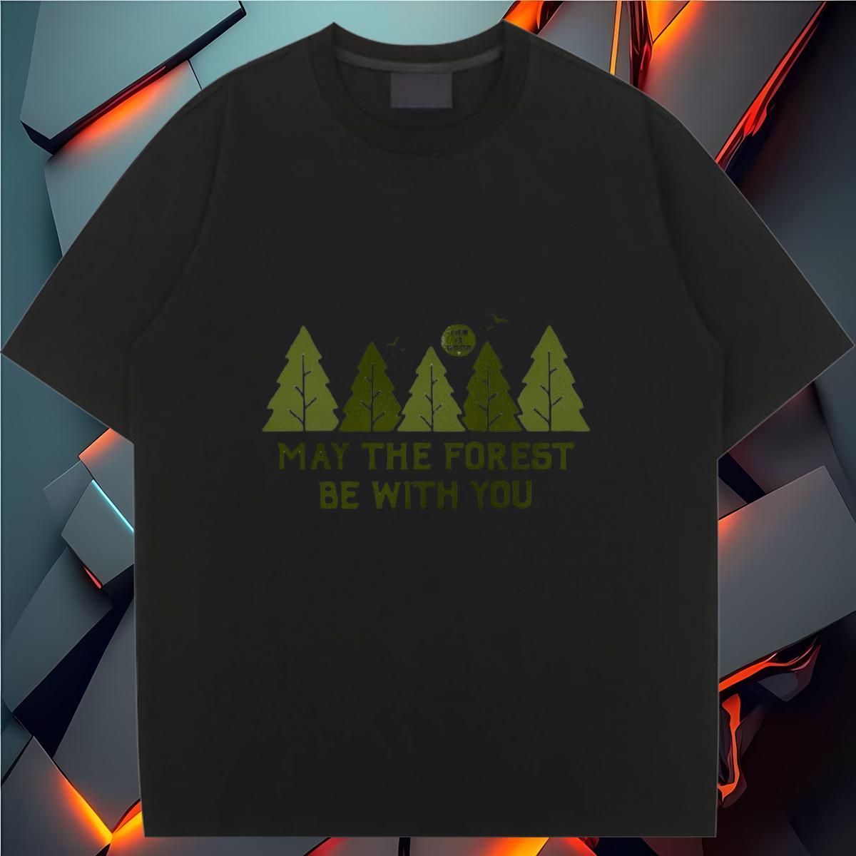 TOP Quality T Shirts Women Breathable Soft 230g Pure Cotton Women Tees Anime Oversized tree Casual Daily Wear Brand Clothes Shirt