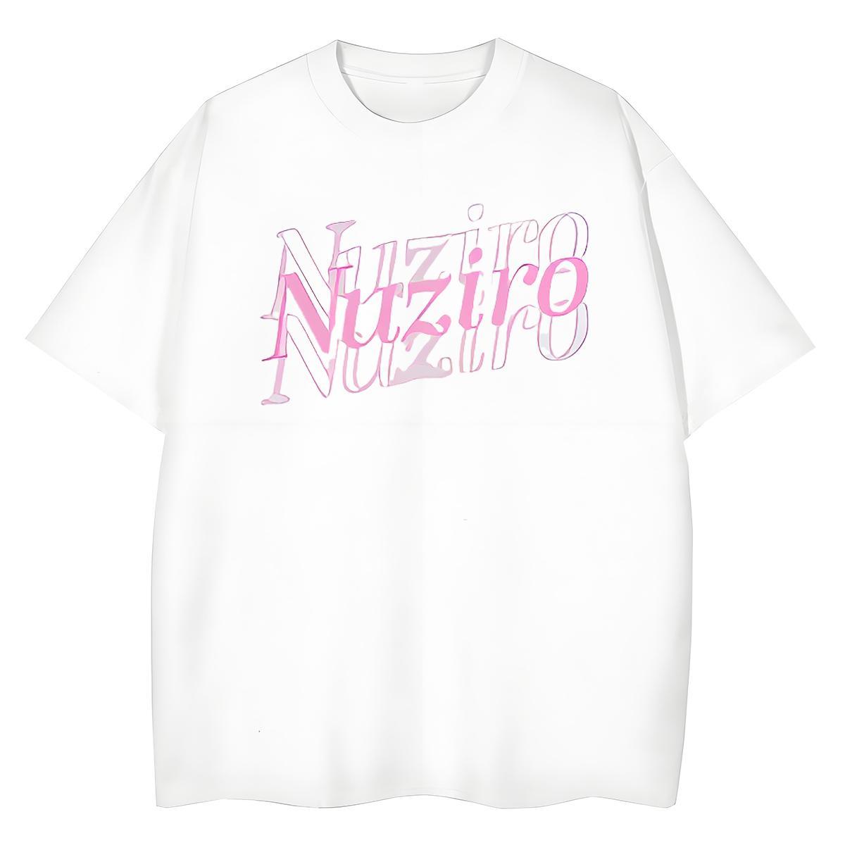 Female Couples T Shirts 230g Cotton letter Street Casual T shirt Crew Neck Plus Size Cartoon Clothes