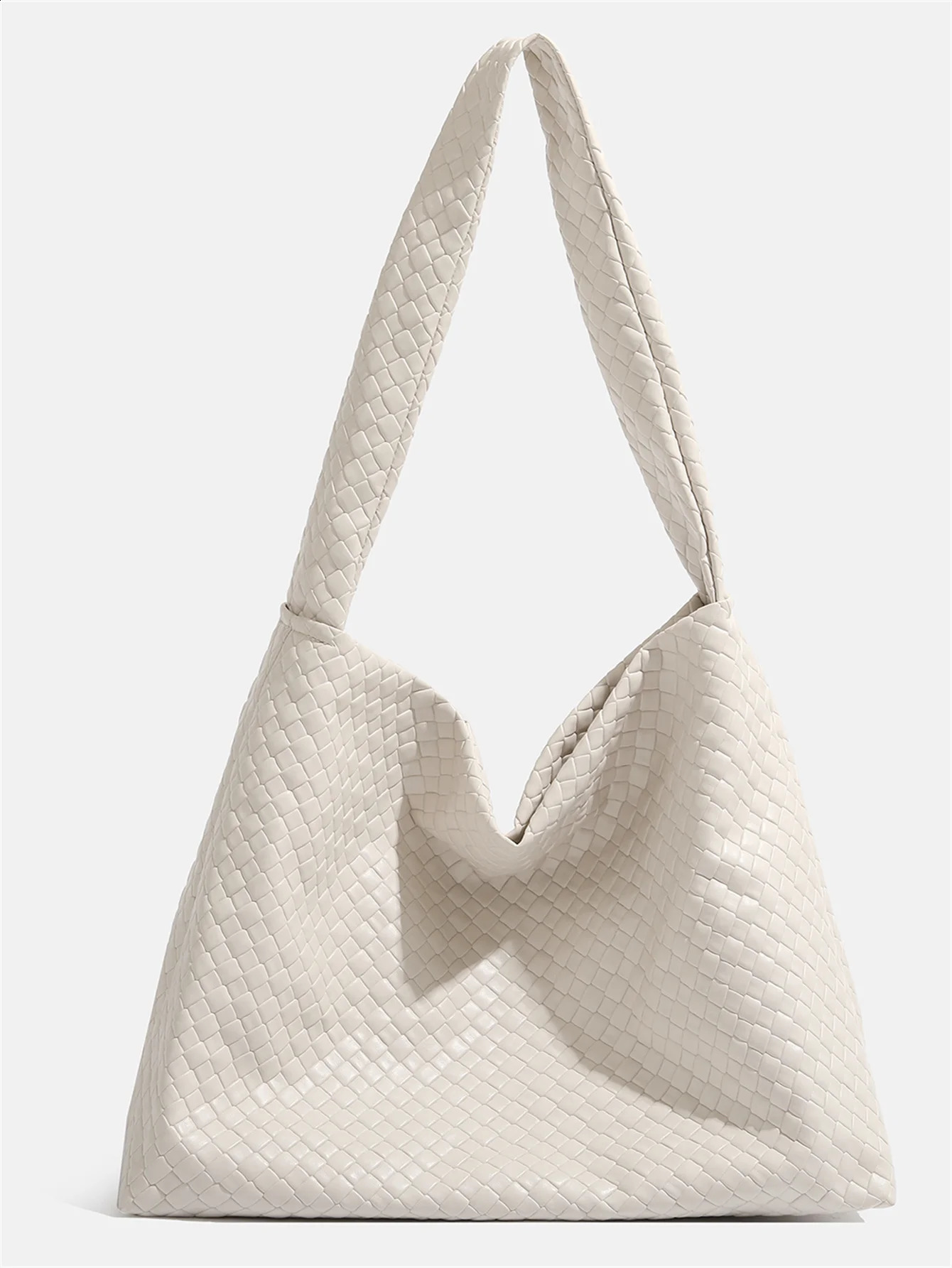 2024 Fashionable and Knitted Commuting Minimalist Tote Bag Unique n Underarm Large Capacity Shoul 240821