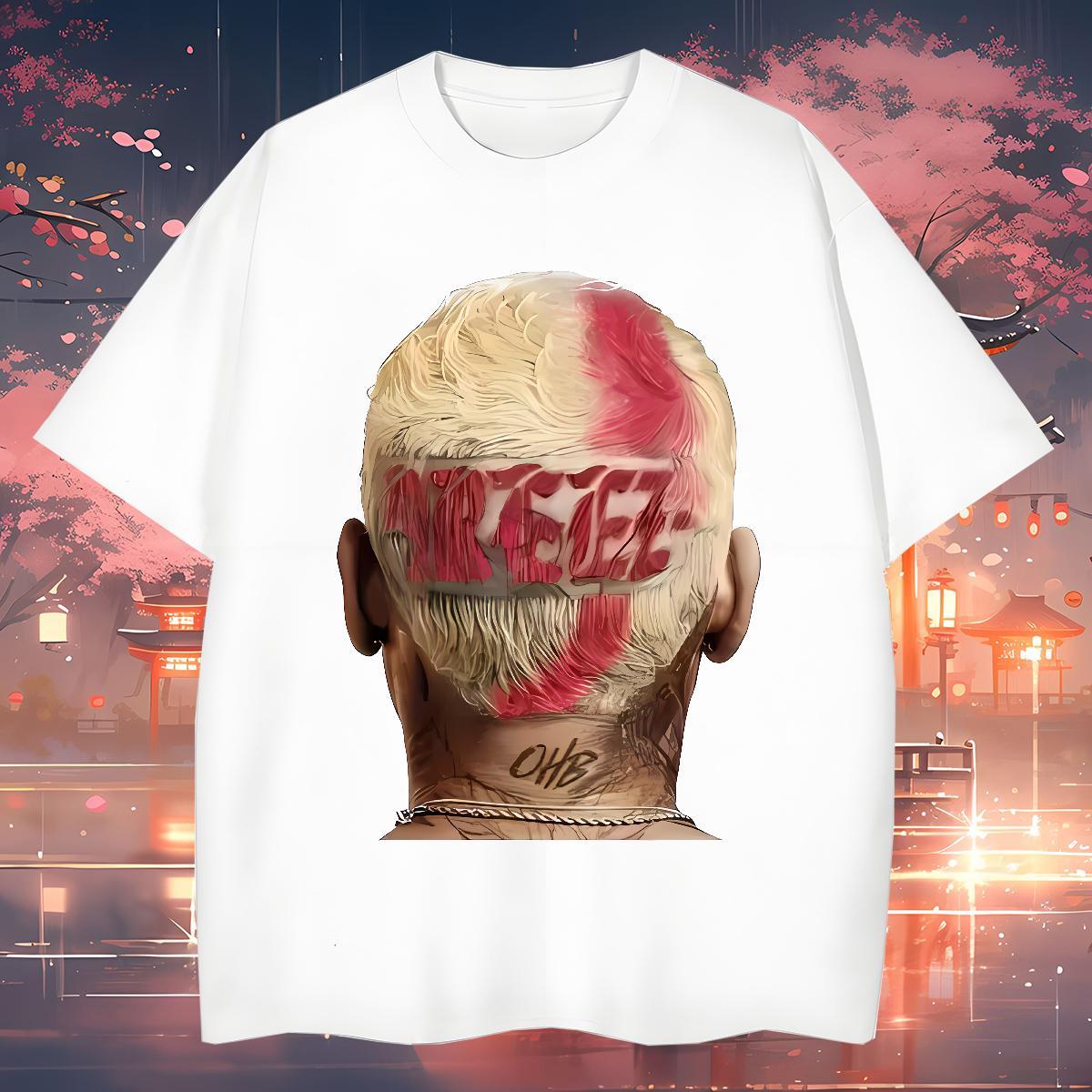 Free Shipping afterbrain T-Shirts for Men Hip Hop Men Tees 230g 100% Cotton 2024 Designer Breathable Custom Printed Polos