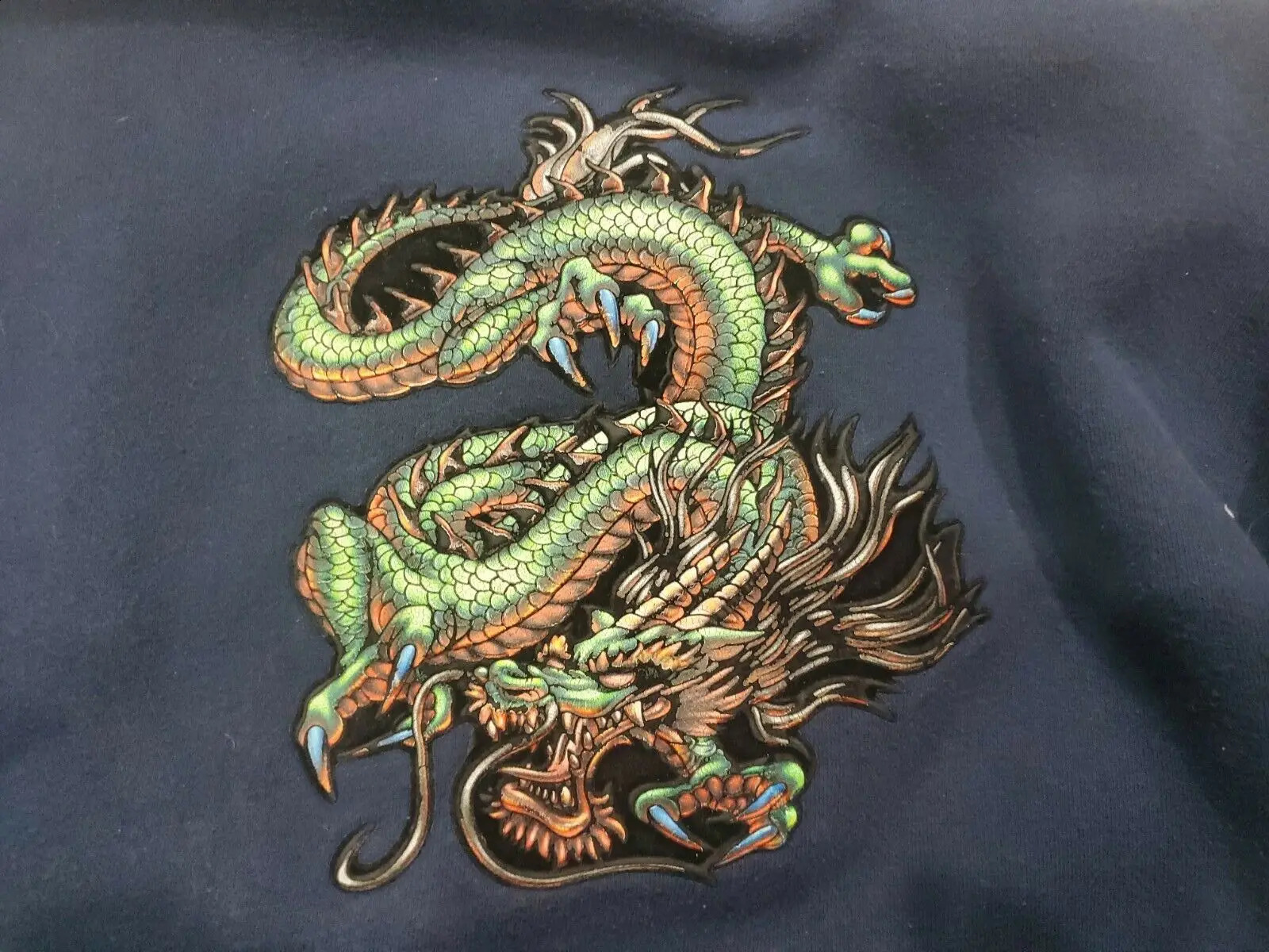 Harajuku JNCO 90s Retro Embroidered Dragon Loose Hoodie Mens And Womens Y2K Hip-hop Gothic Long-sleeved Sweatshirt Street Wear 240814
