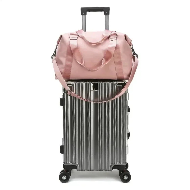 Home>Products>Fitness Bags>Womens Yoga Bags>Wet Dry Separation Waterproof Large Capacity Short Distance Travel Bag 240821