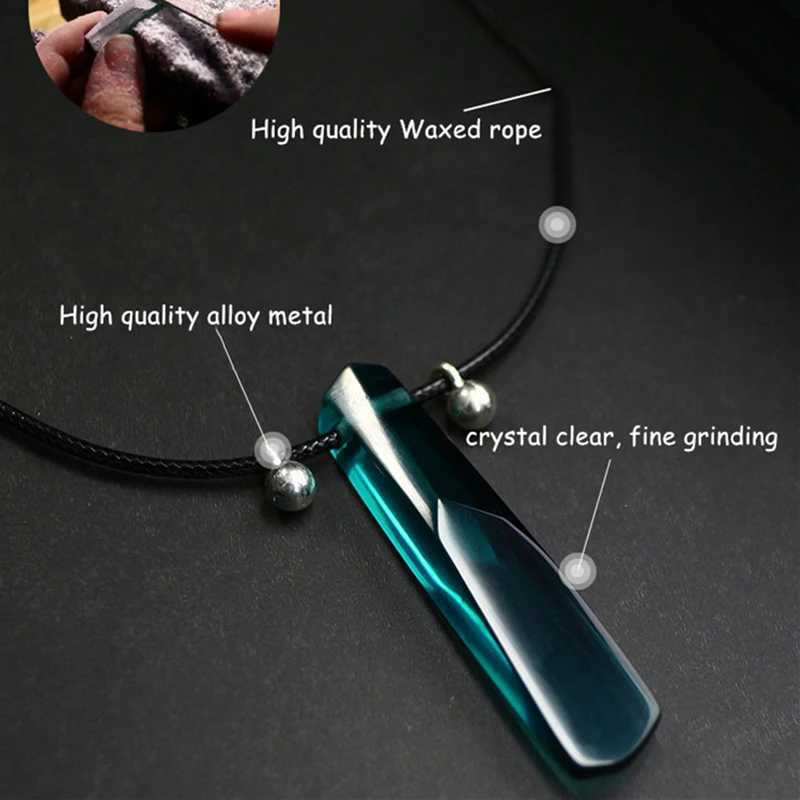 Anime NARUTO Tsunade Uzumaki Naruto Cosplay High Quality Chakra Necklace Pendant Halloween Jewelry Accessories Men Women Gift Y240821