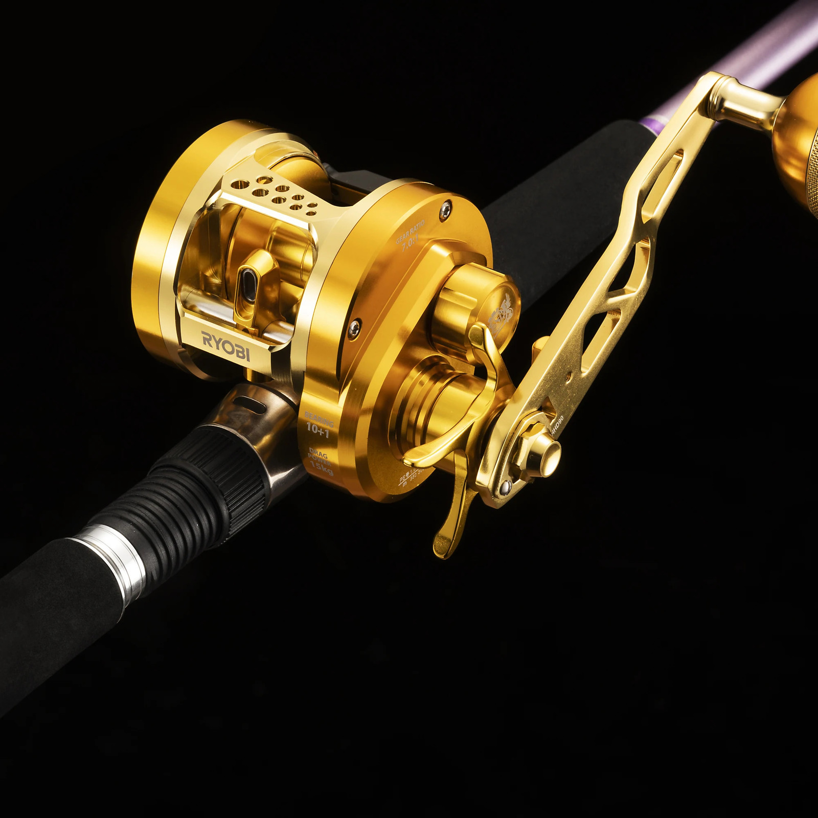 RYOBI VARIUS slow arm fishing reel towing 101BB 15kg maximum all metal saltwater wheel 240801