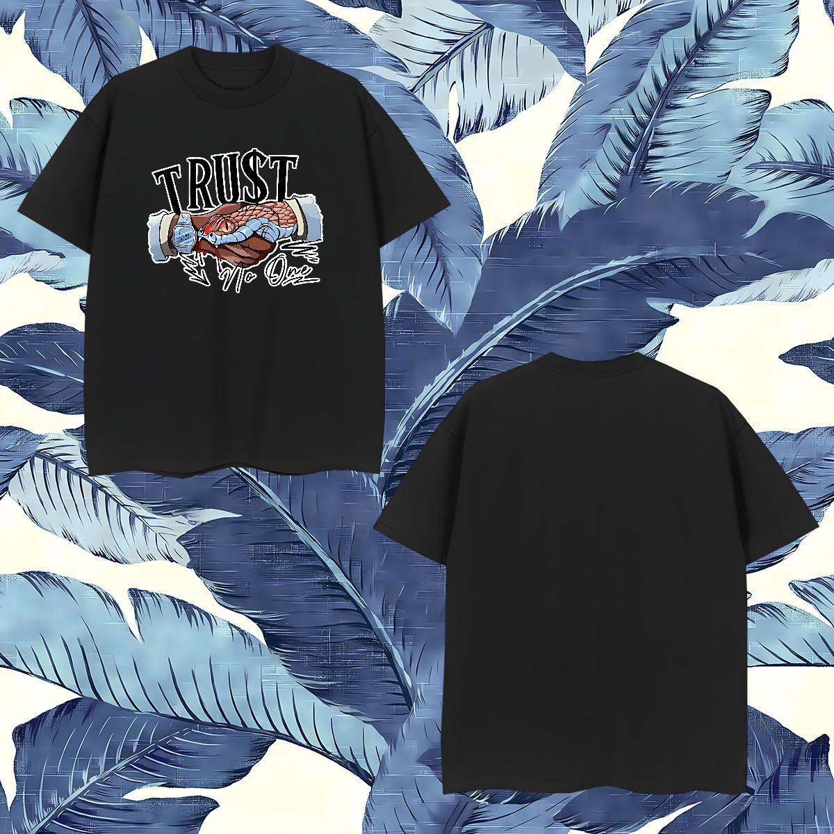 Wholesale snake Men T Shirts Anime Printing Street Men Tops Tees 230g Pure Cotton New Arrival Breathable Short Sleeve Custom Anime Tshirts