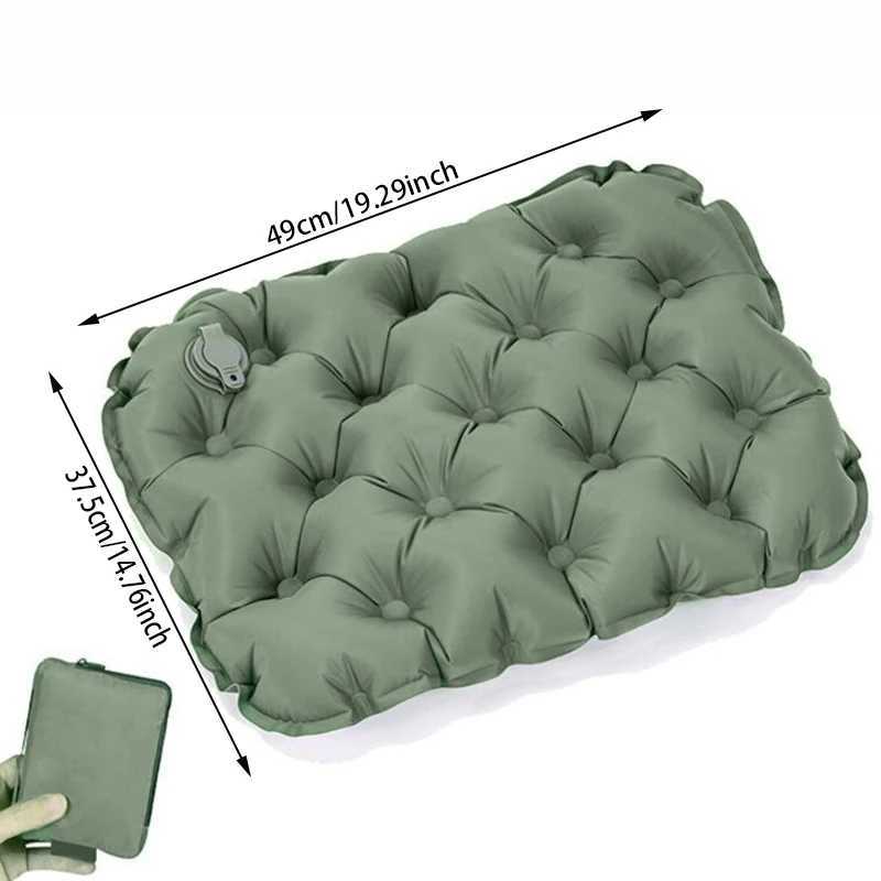 Air Cushion Premium Seat Cushion Waterproof Wear-resistant Comfort for Airplane Car Seats Quick Inflate/deflate Ultimate AirXJ240821