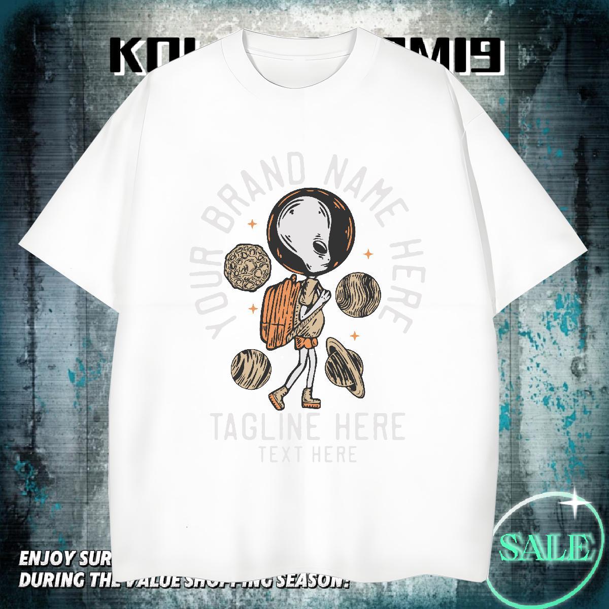 Brand Men Tops Tees Summer Casual 230g Cotton Skull Pure Cotton star T-Shirts for Men Designer Wear