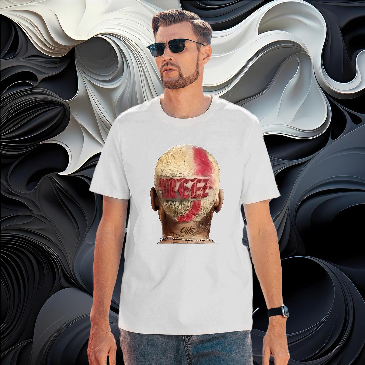 Free Shipping hiphop Man T Shirts Street Men Tees 230g Cotton DIY Customized Breathable Crew Neck Oversized 3XL 4XL Tops