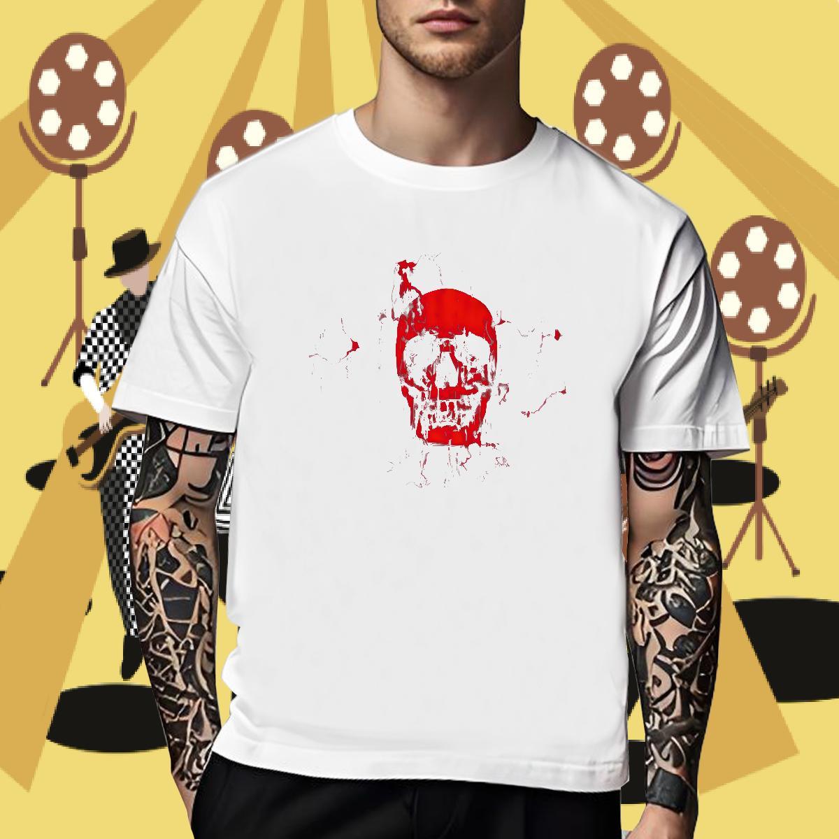 Free Shipping Tshirt for Man Woman 100% Cotton 230g Street wear Hip Hop skull Crew Neck Men T Shirts Cool Custom Anime Wear