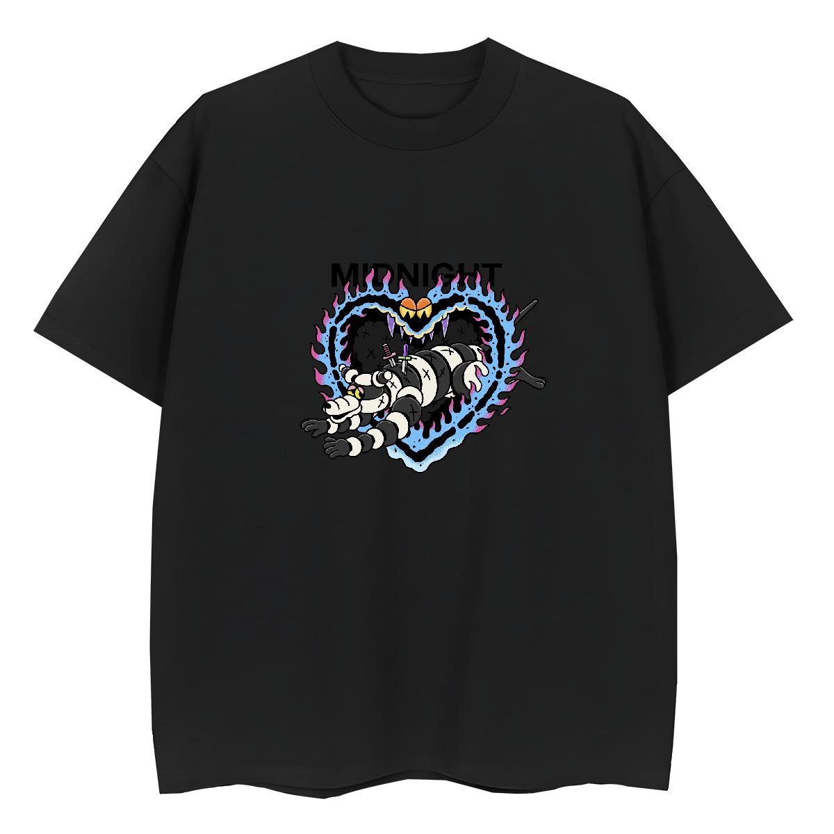 Brand Womens T Shirts 230g Cotton Breathable Short Sleeve Casual Sport skull Lady T shirt 5A Custom Printing Top Tees