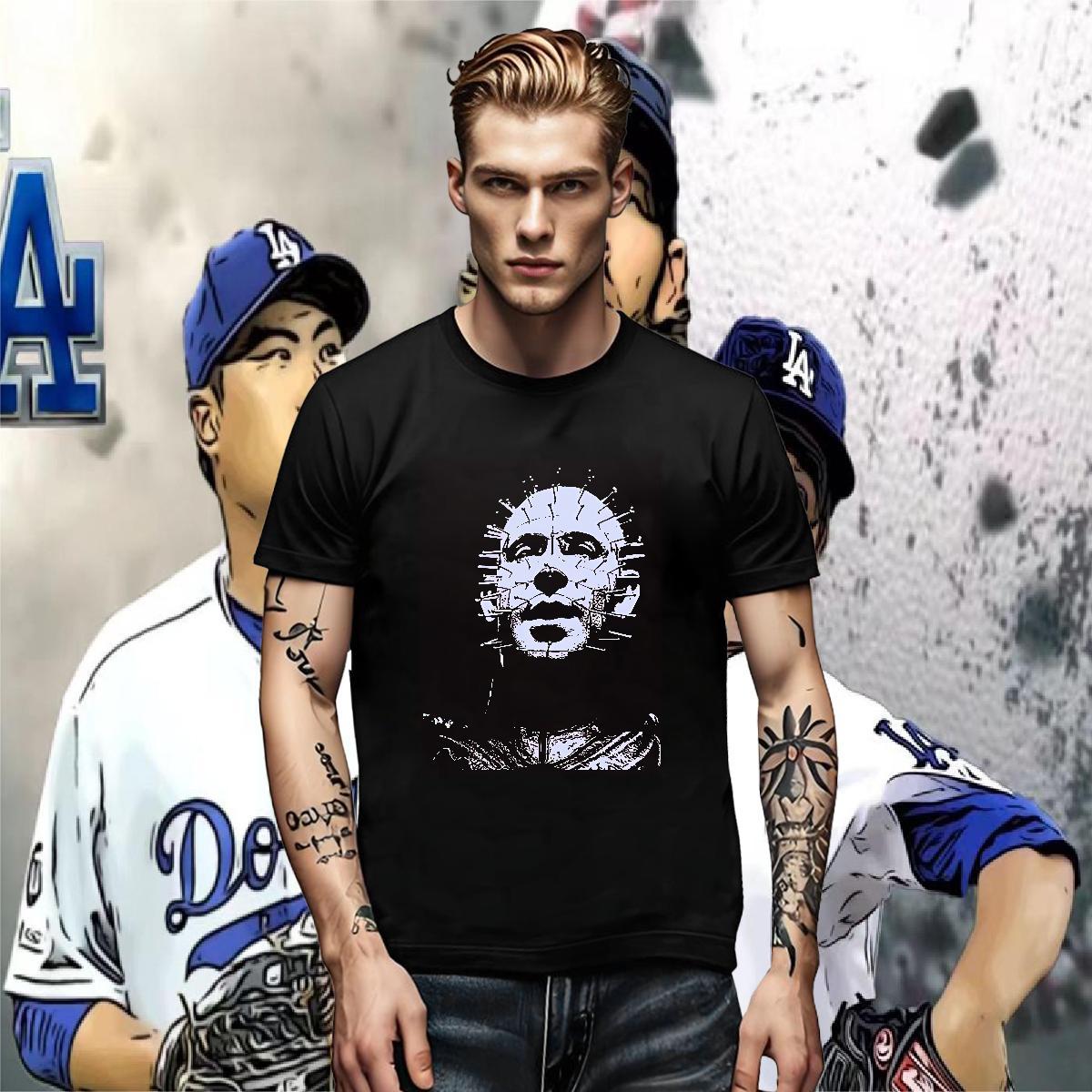 Casual New skull Tshirt for Man Woman 230g 100% Cotton Man T Shirts Oversized 3XL 4XL Casual Daily Wear Round Neck Short Sleeve Cool Design Tops Tees