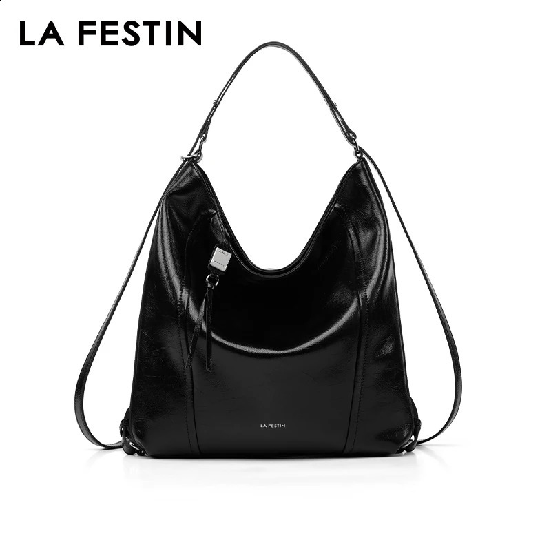 LA FESTIN Original Versatile Backpack for Women y2k Bag Large Capacity Shoulder Crossbody School Messenger 240821