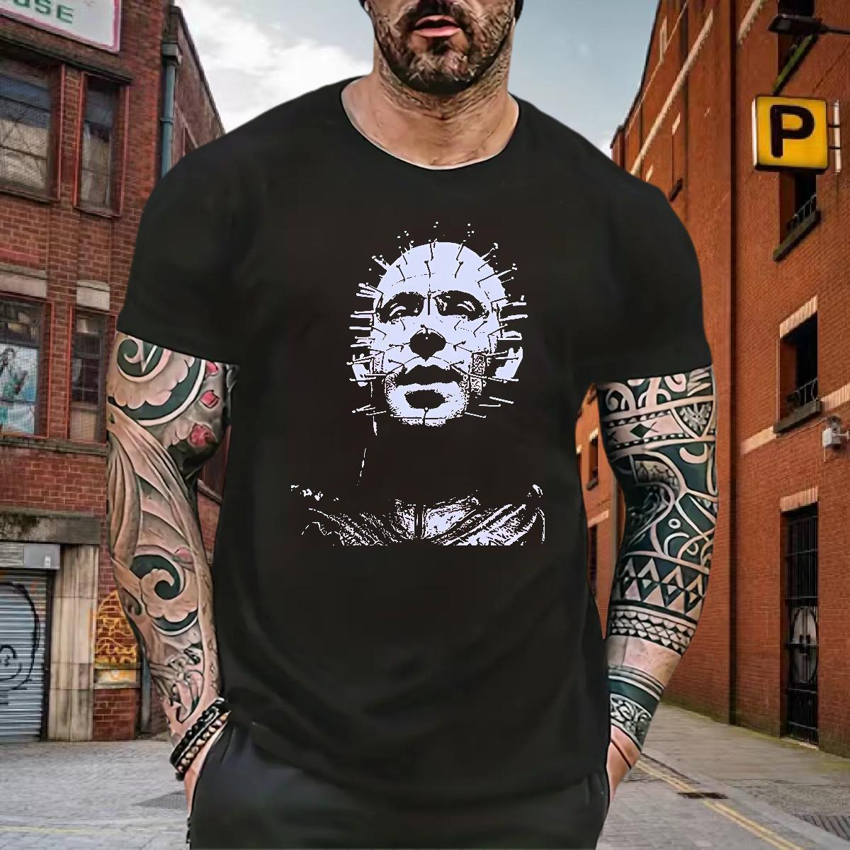 Customized Couples T Shirts 230g Pure Cotton Daily Wear skull Breathable Crew Neck T Shirts Men Popular Skull Polos