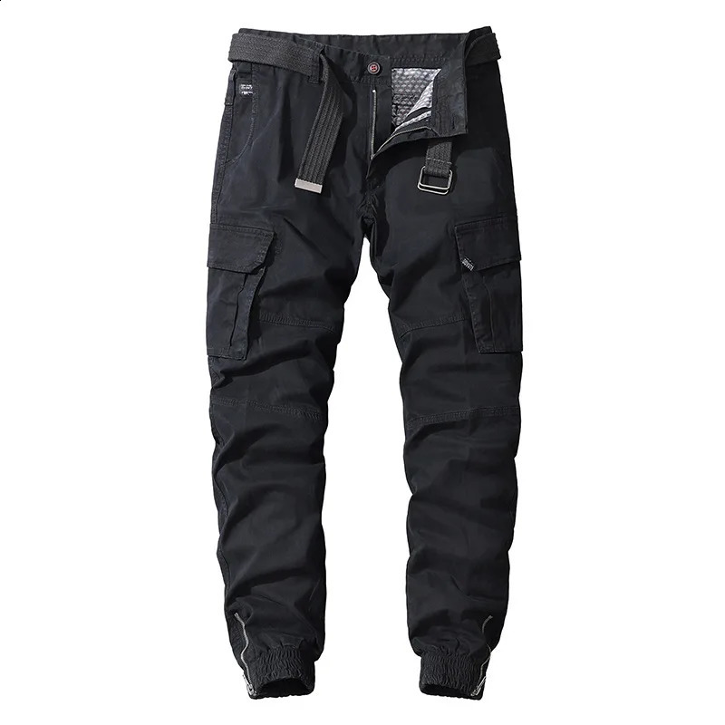 Commercial pants mens cotton casual womens outdoor hiking tactical sports military multi pocket combat suit 240821