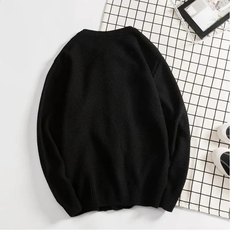 MRMT Mens Sweater Jacket Knitted Open Wool Warm Thick 240821