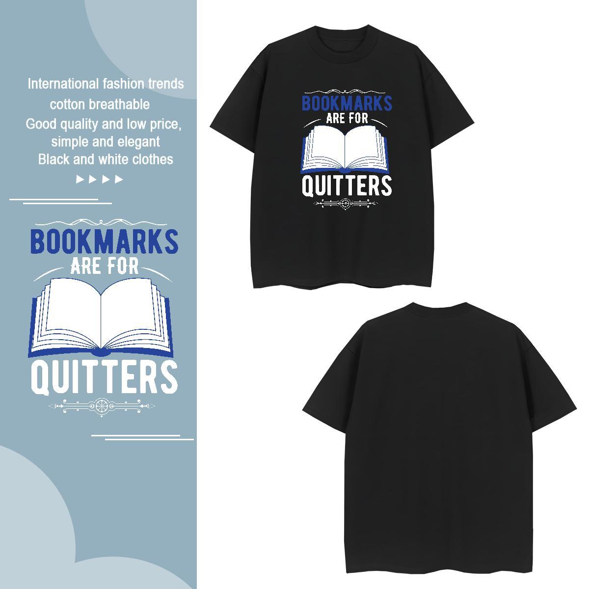 Cool book Mens T Shirts Summer Casual Men Tees 230g Pure Cotton Casual New Breathable Custom Print Oversized Tee Shirt
