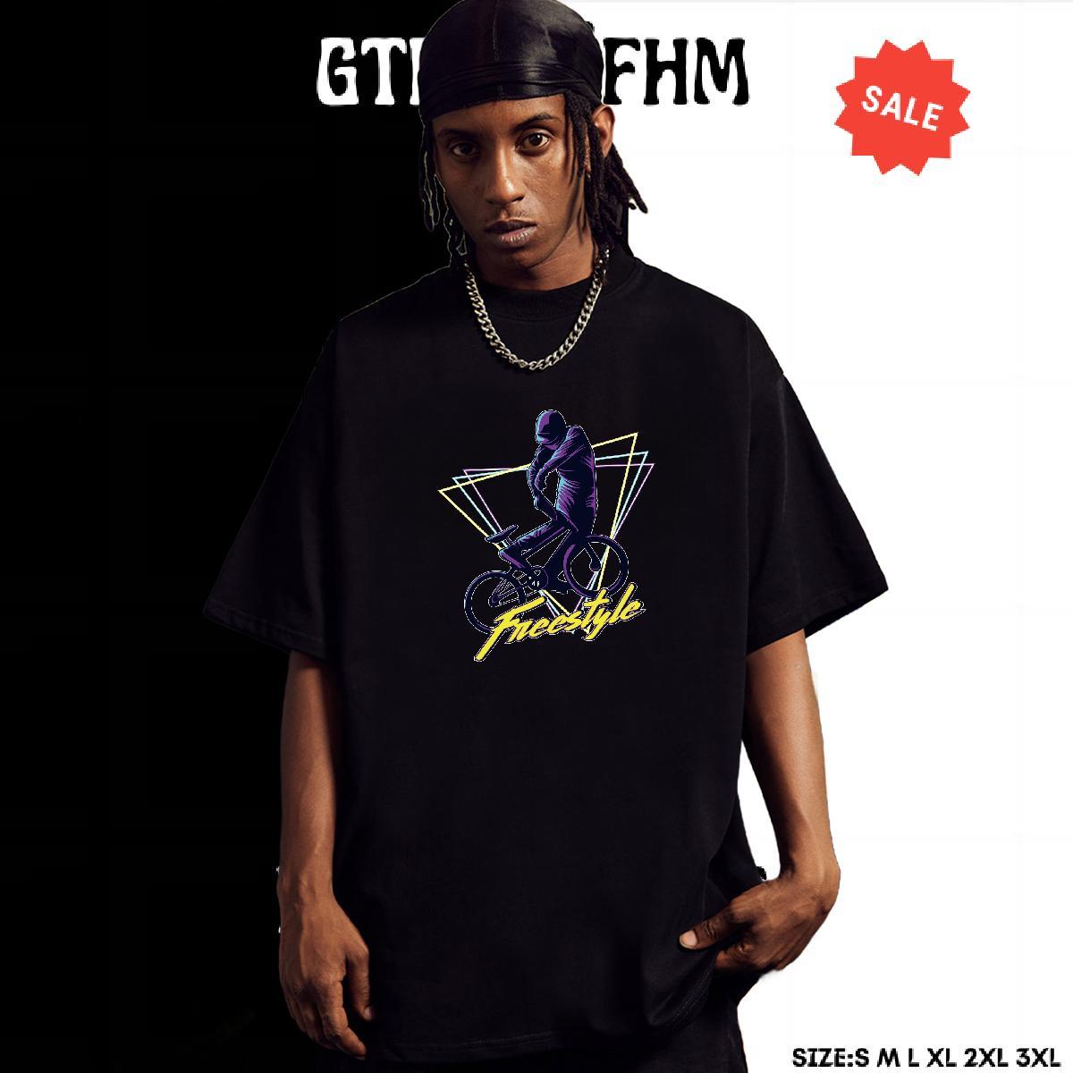 Designer Men Tees Casual 100% Cotton 230g DIY Printed Breathable Soft Motorcycle T shirt 2024 DIY Tshirts