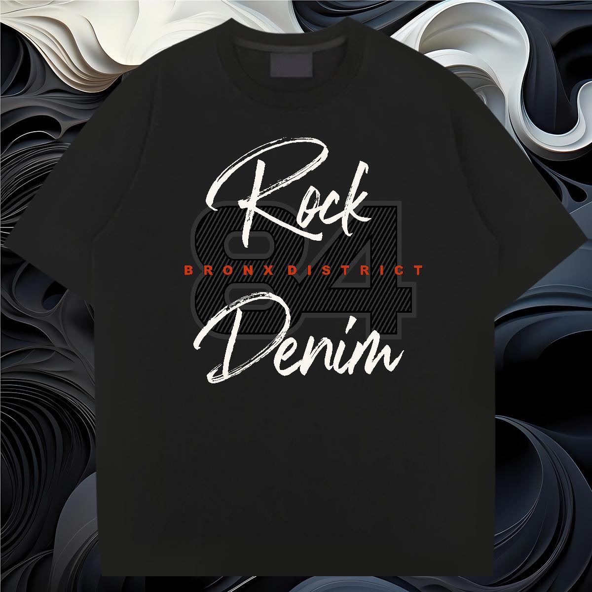 Classic 84 Men T Shirts High Street Hip Hop Men Tops Tees 230g Cotton Fashion Designer Breathable Short Sleeve DIY Logo Oversized Wear
