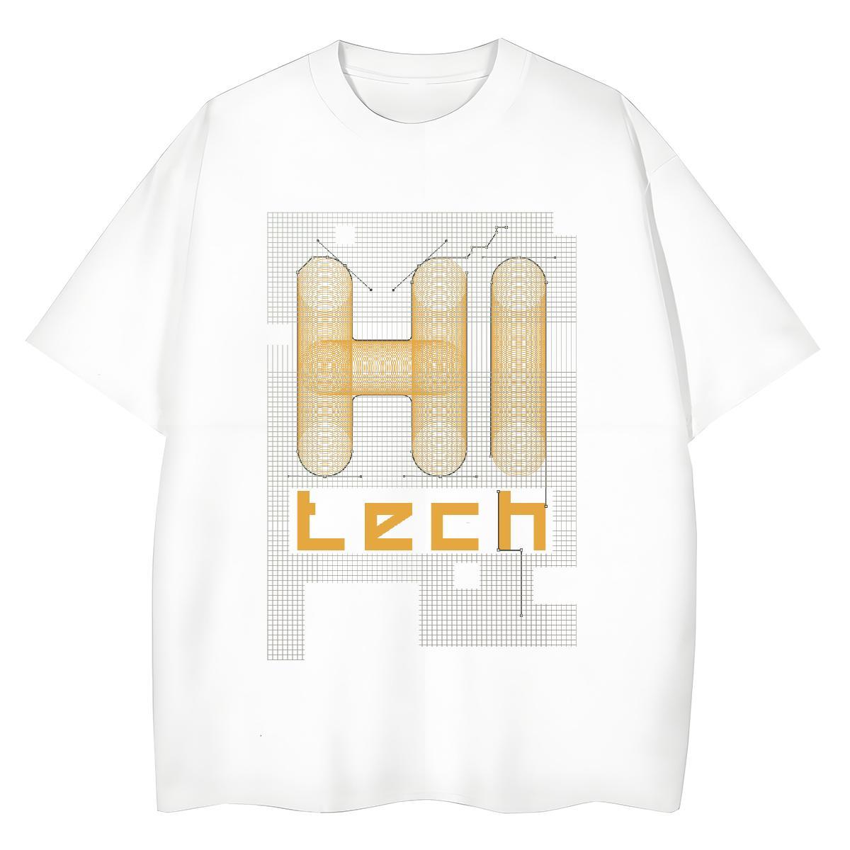 High quality Womens Tshirts 230g Pure Cotton letter Spring Summer T-Shirts Short Sleeve O-Neck Anime Clothings