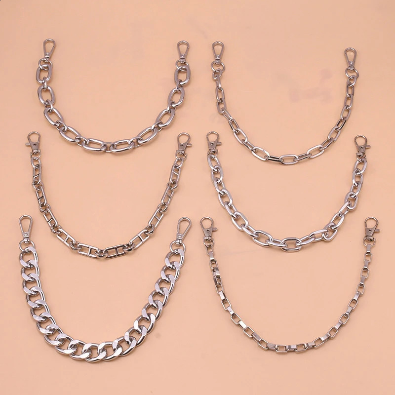 35cm Bag Chain Strap Metal Alloy Bags Handle Replacement Handbag Handles Shoulder Cross Body Bag Chains Bag Parts Accessories 240821