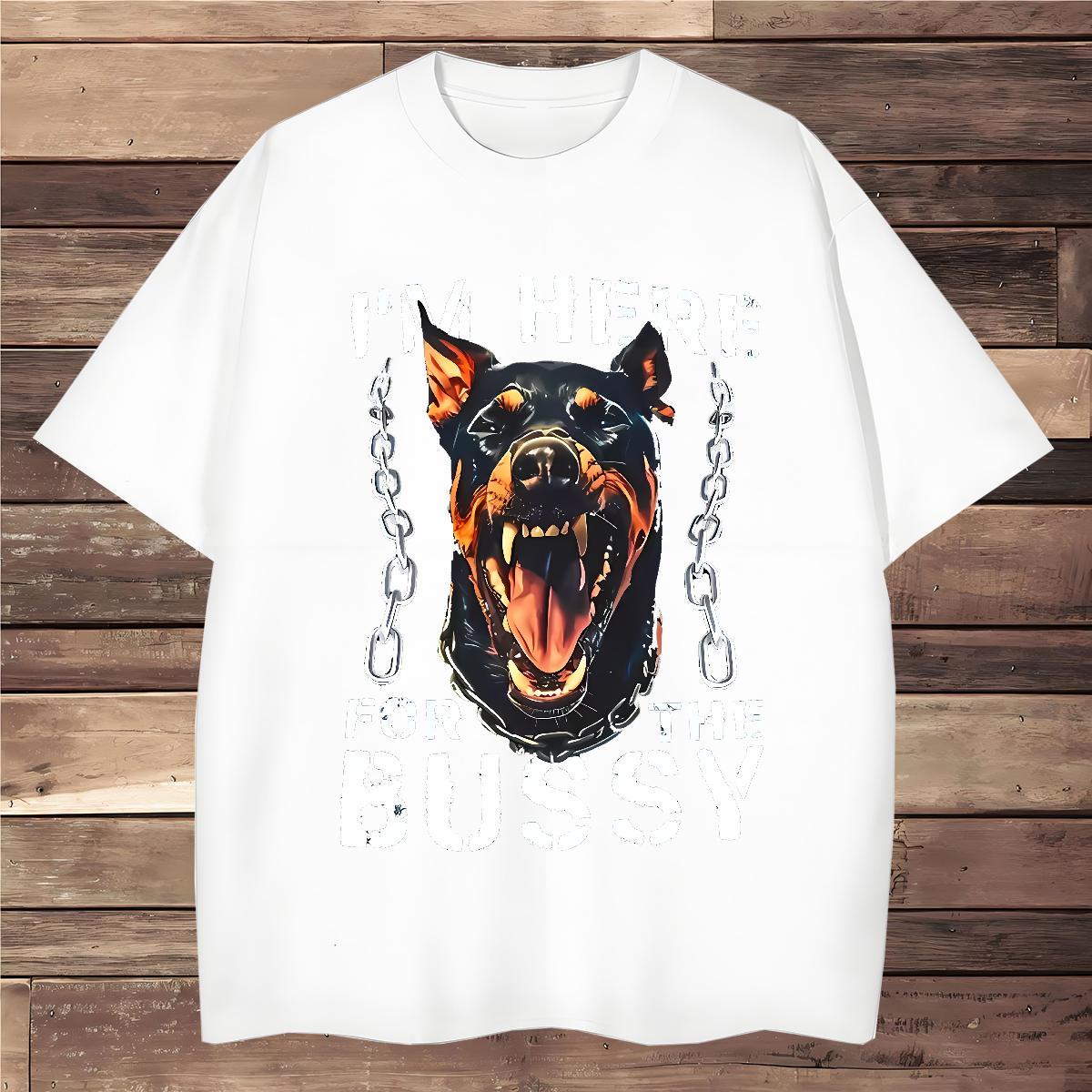 Loose Fit T-Shirts for Men fierce Breathable Crew Neck Daily Outfit Oversized 4XL 230g 100% Cotton Men Tops Tees New Arrival Tees Shirts