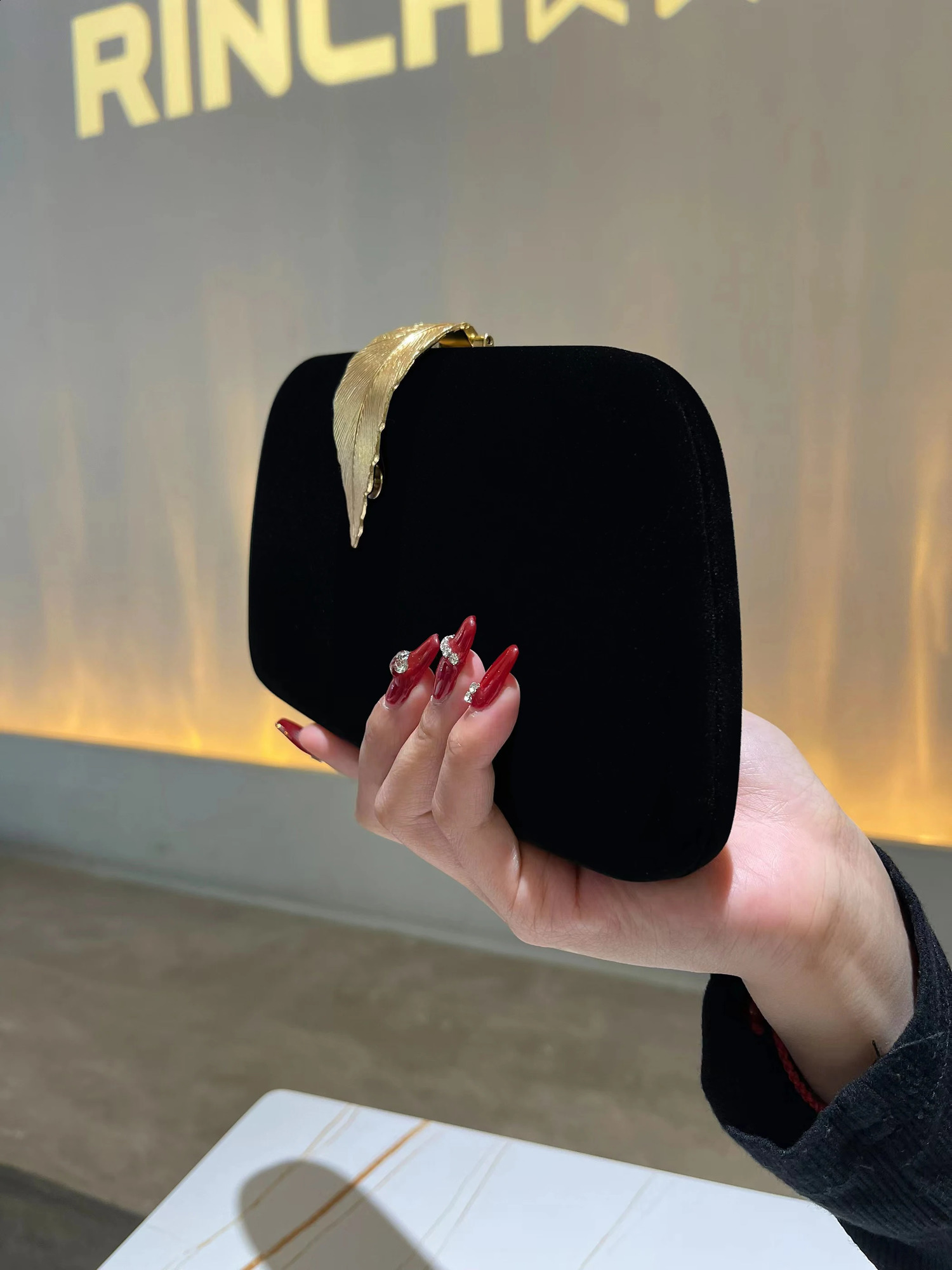 Womens evening clutch fashion formal dinner handbag bridesmaid wedding y shoulder chain bag cocktail party wallet 240822