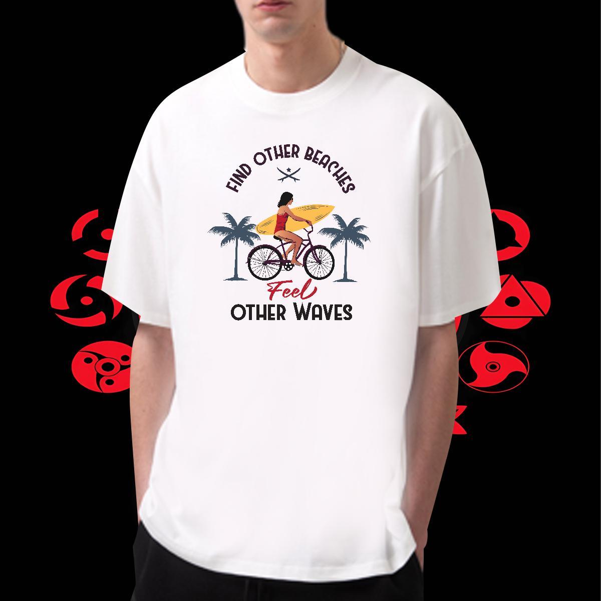 Wholesale Men Tshirts Daily Outfit 230g Pure Cotton DIY Breathable Crew Neck skateboarding T-Shirts Fashion Design Top Tees