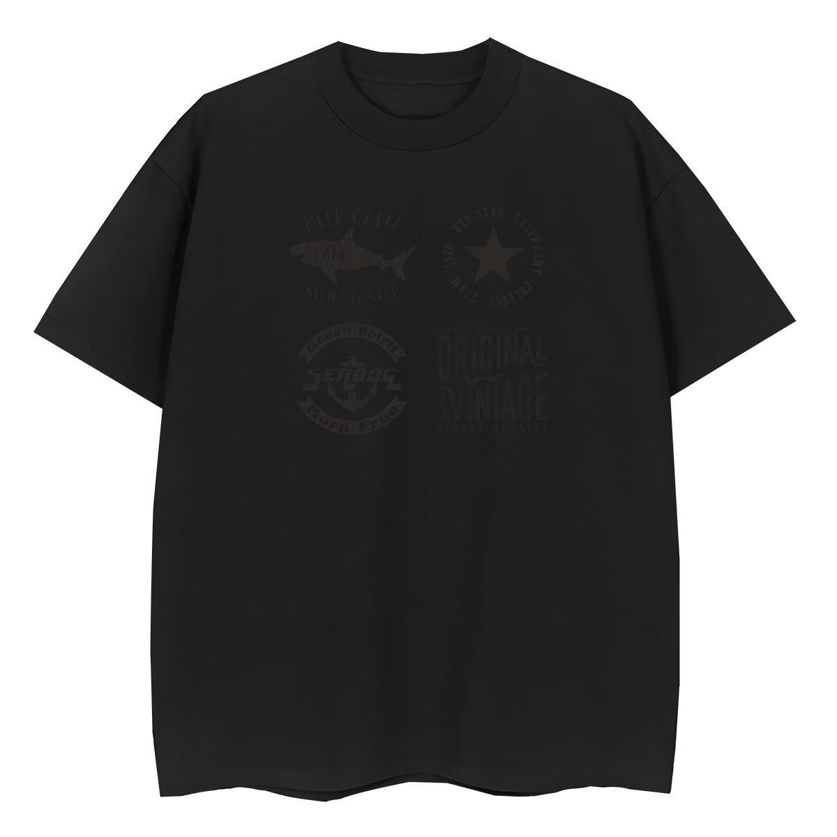 Designer Women Tees 230g Cotton letter High Street Hip Hop Womens T Shirts Short Sleeve O-Neck DIY Anime Printed Polos