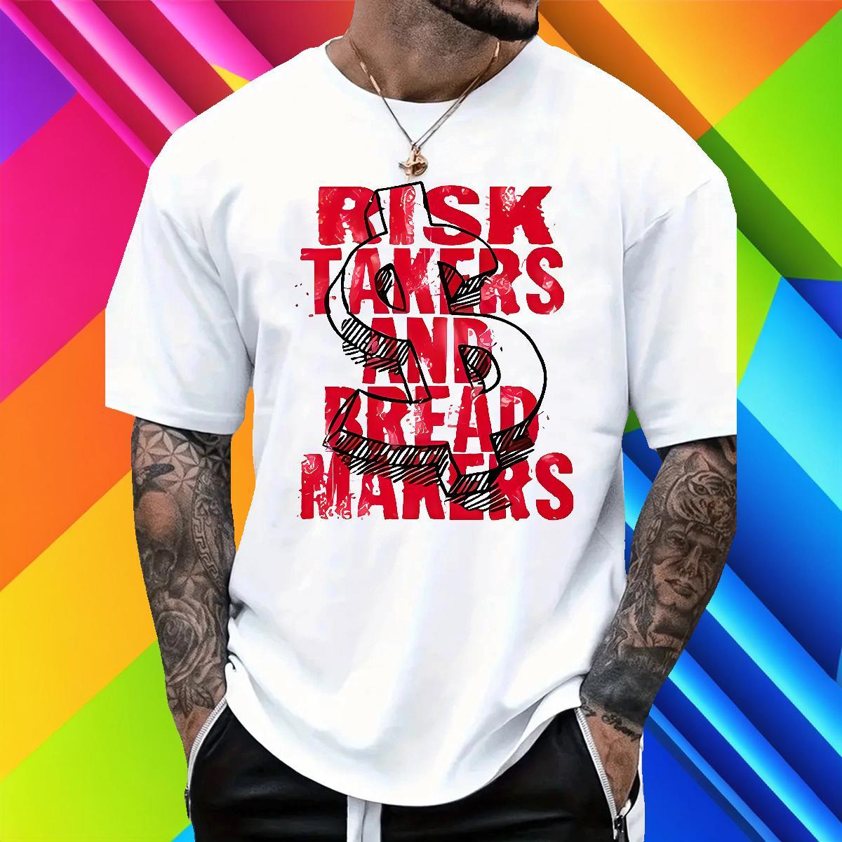 Loose Fit money Mens T Shirts Hip Hop Street Tshirt for Man Woman 230g Pure Cotton New Designer Breathable DIY Printed Tees Shirts