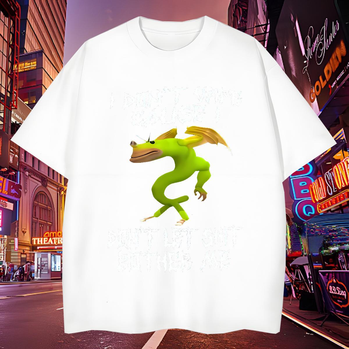Cool Design T-Shirts for Men frog Round Neck Short Sleeve Spring Summer Graphic 230g 100% Cotton Couples T Shirts Factory Direct Clothes