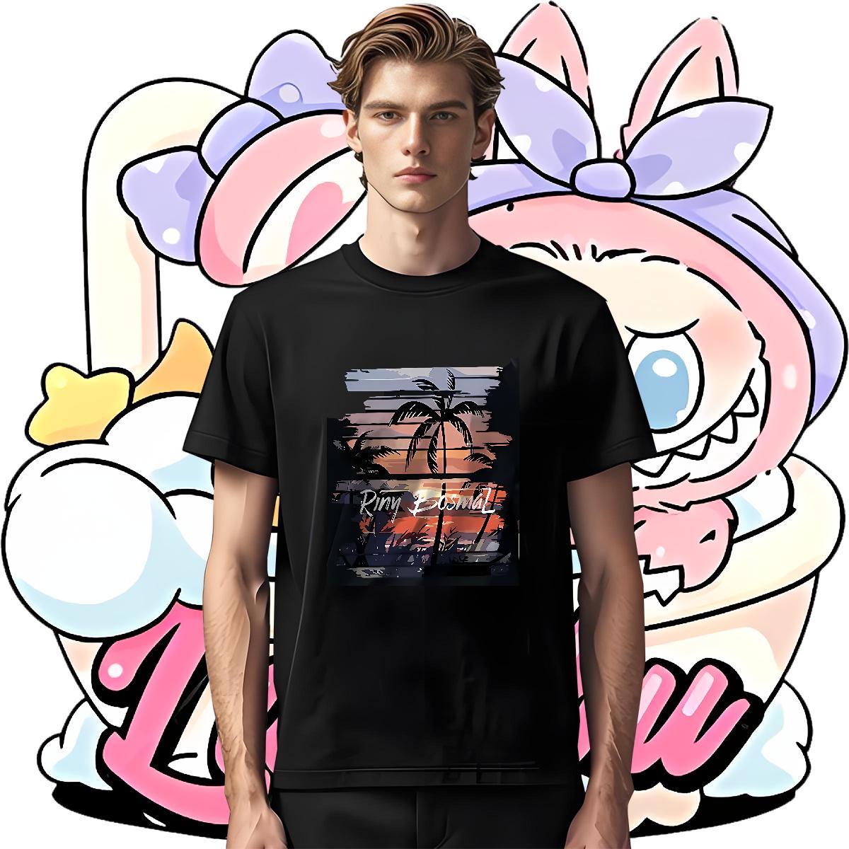 Unisex Mens Tshirts Spring Summer 230g Pure Cotton Skull Round Neck Short Sleeve scenery Man T Shirts New Designer Top Tees