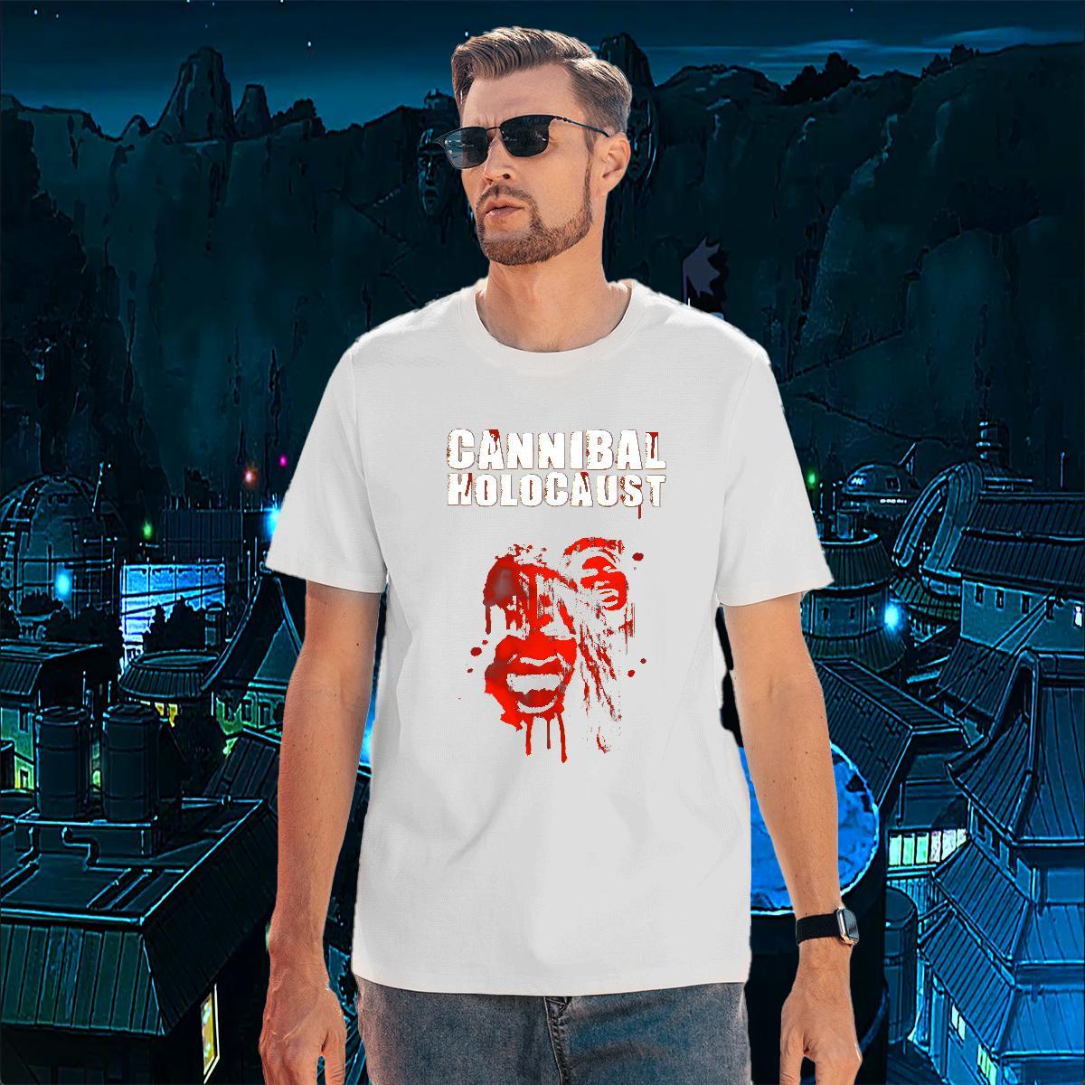 2024 Casual Mens Tshirts Blody Pure Cotton 230g Cotton T-Shirts for Men Soft Plus Size Cartoon Top Tees
