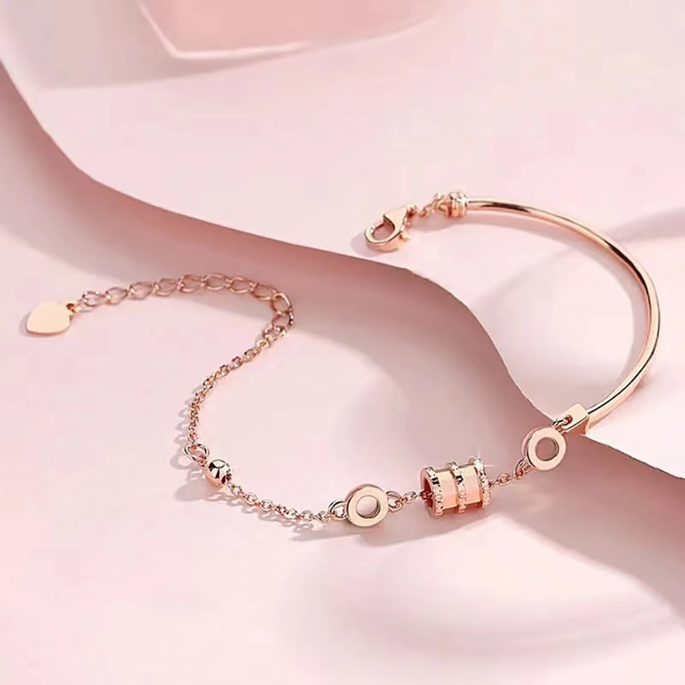 Lifetime Lock Love White Beimu Ruyi Ping An Lock Bracelet for Women Long Life Lock Bracelet