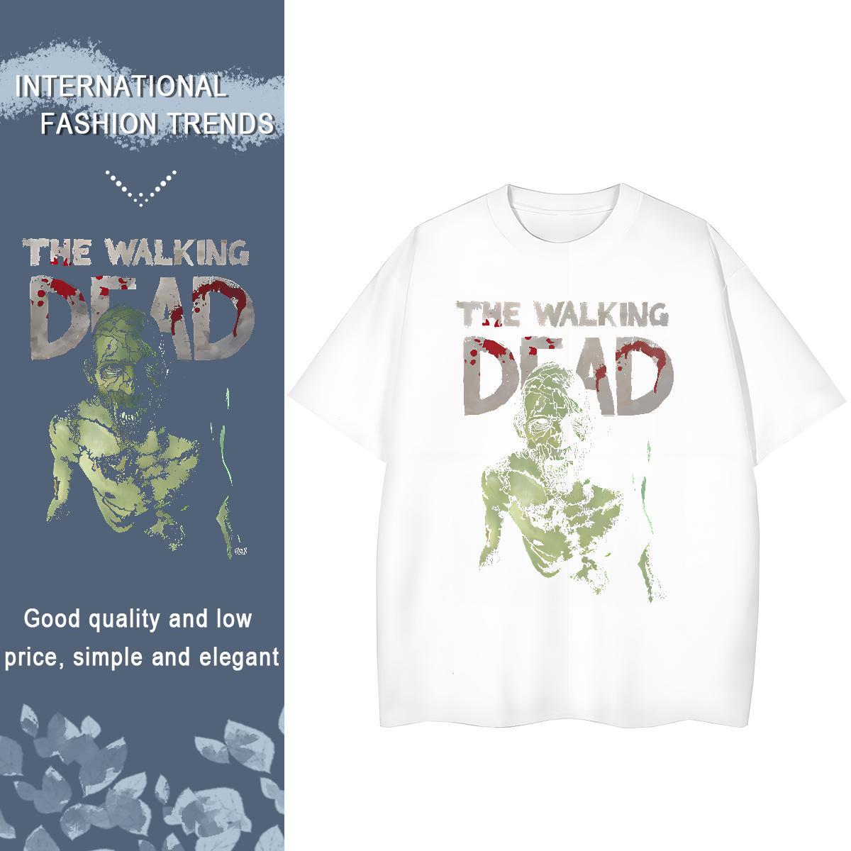 2024 Designer Tshirts 100% Cotton 230g Home Outdoor dead Short Sleeve Soft T-Shirts for Men Comfortable DIY Logo Oversized Tees Shirts