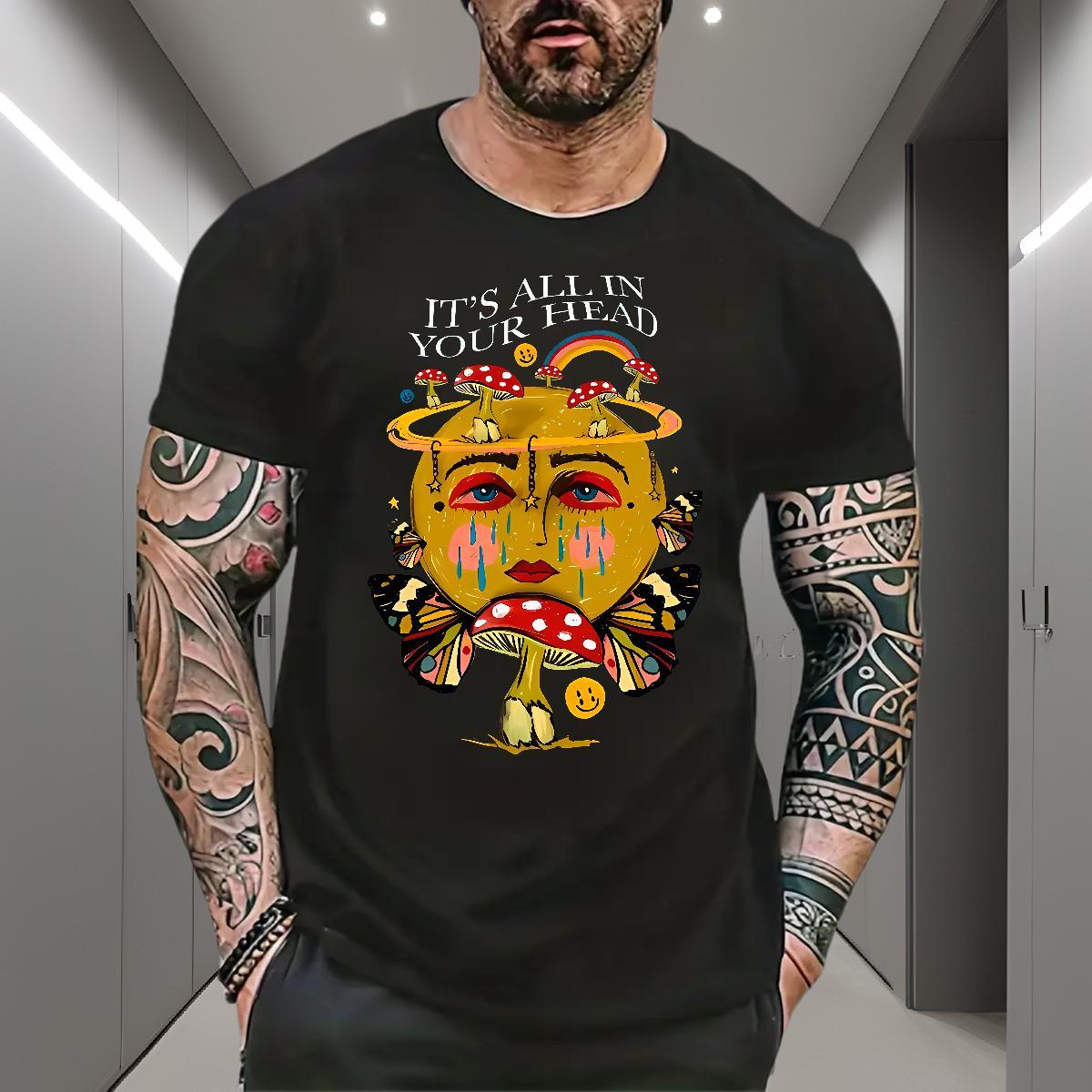 Fashion Men Tshirts 230g Pure Cotton Sports Casual rainbow Breathable Short Sleeve Men T Shirts Unisex Oversized 4XL Tops Tees