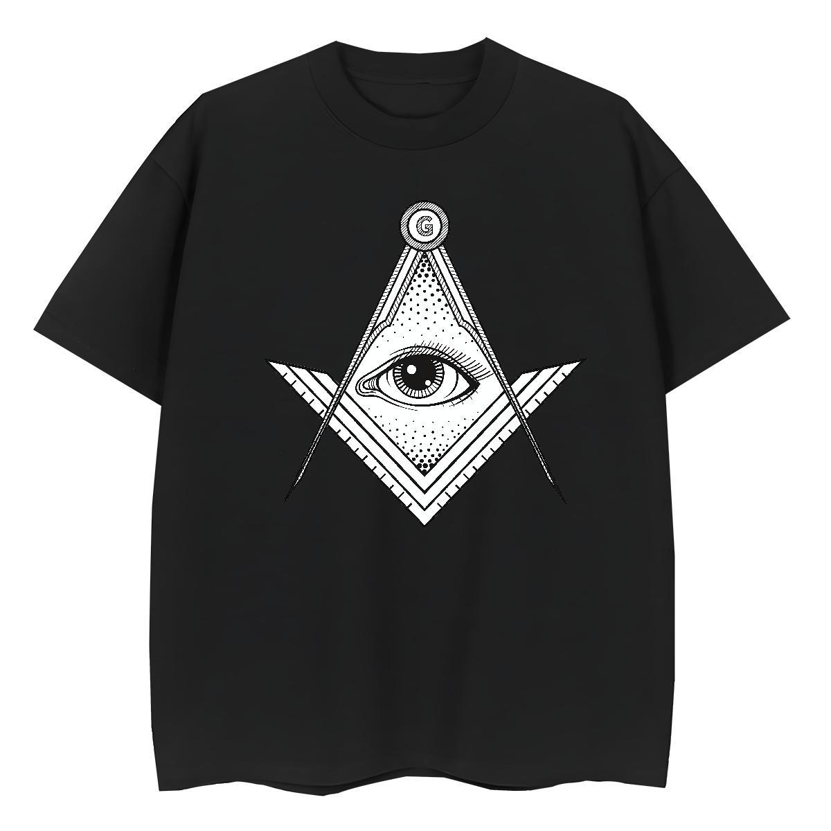 TOP Quality Woman T Shirts 230g Cotton Breathable Street Casual eye of the devil Woman Tshirt Designer Custom Print Plus Size Top Shirts