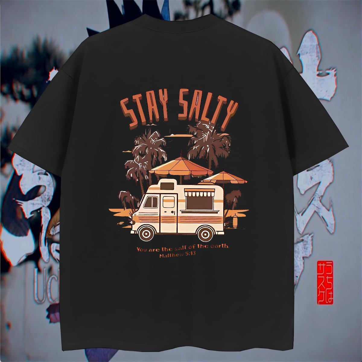 Cool Mens Tshirts Spring Summer 230g Pure Cotton Oversized 4XL Short Sleeve O-Neck take a holiday T shirt Casual New Polos