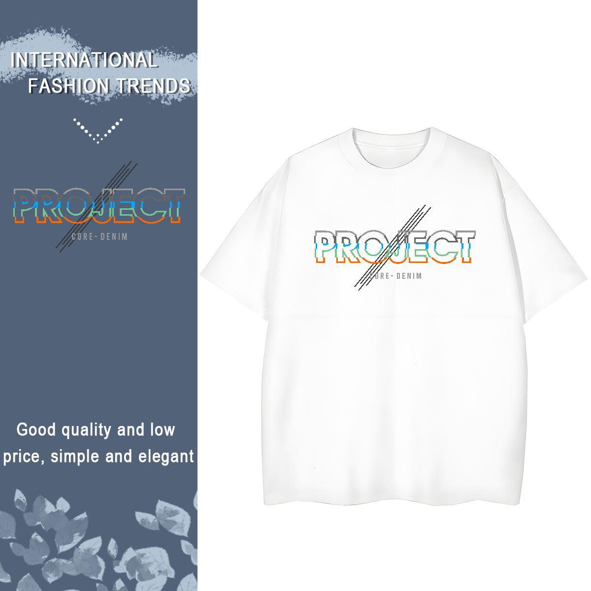 Nice Womens Tshirts 230g 100% Cotton letter Home Outdoor Women T Shirts Breathable Crew Neck Customized Wear