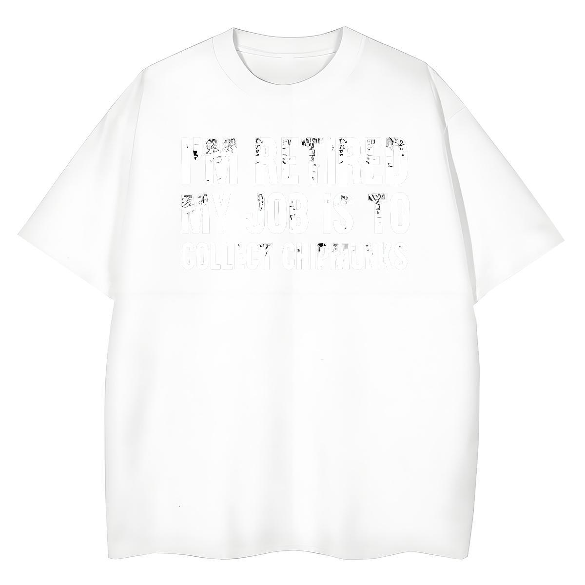 Wholesale Men Clothes T-Shirt Street Wear 100% Cotton 230g Anime Print Pure Cotton letter Men T Shirts 2024 Polos