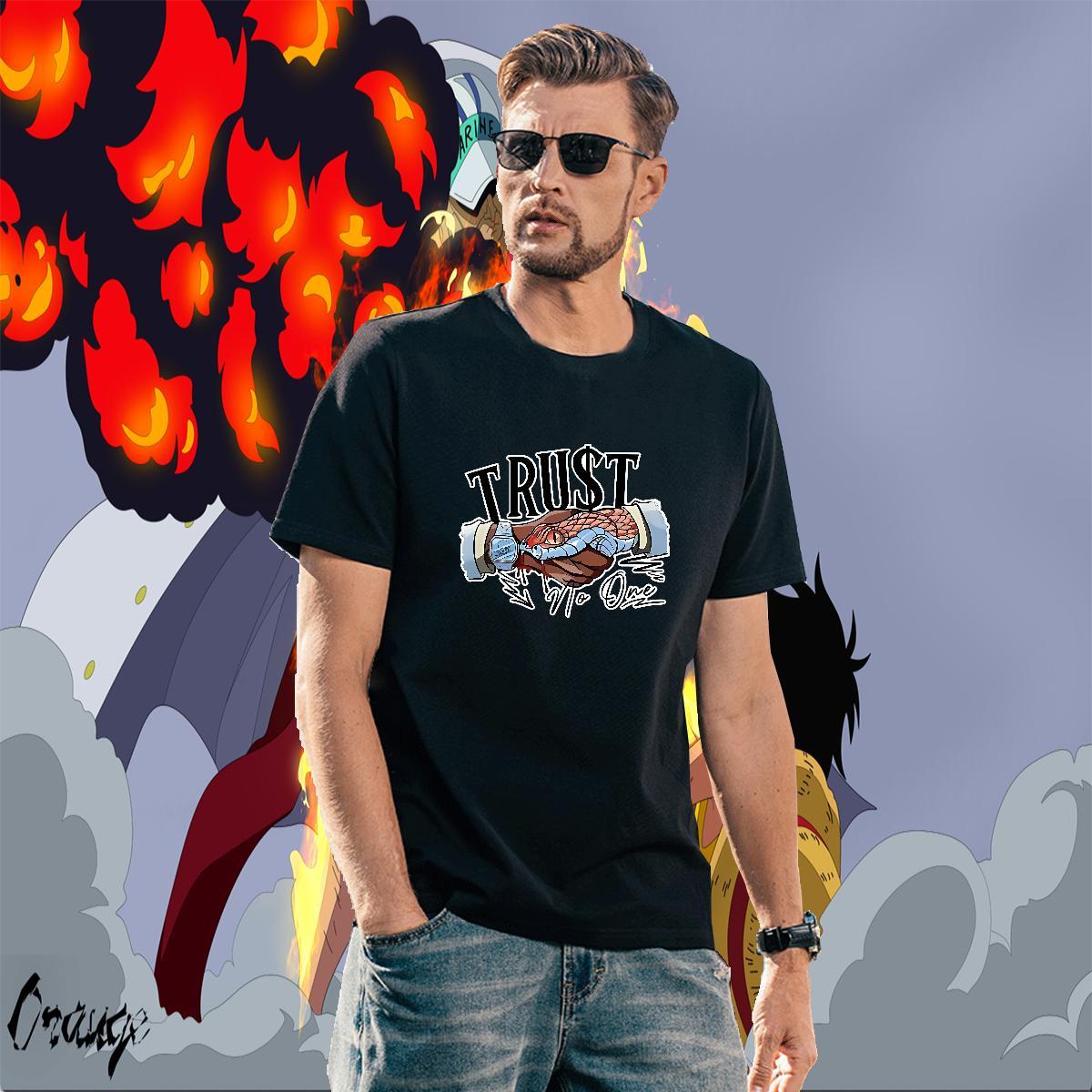 High Quality Mens Tshirts Daily Outfit 100% Cotton 230g Plus Size Custom Breathable Crew Neck snake T shirt Classic Tees Shirts