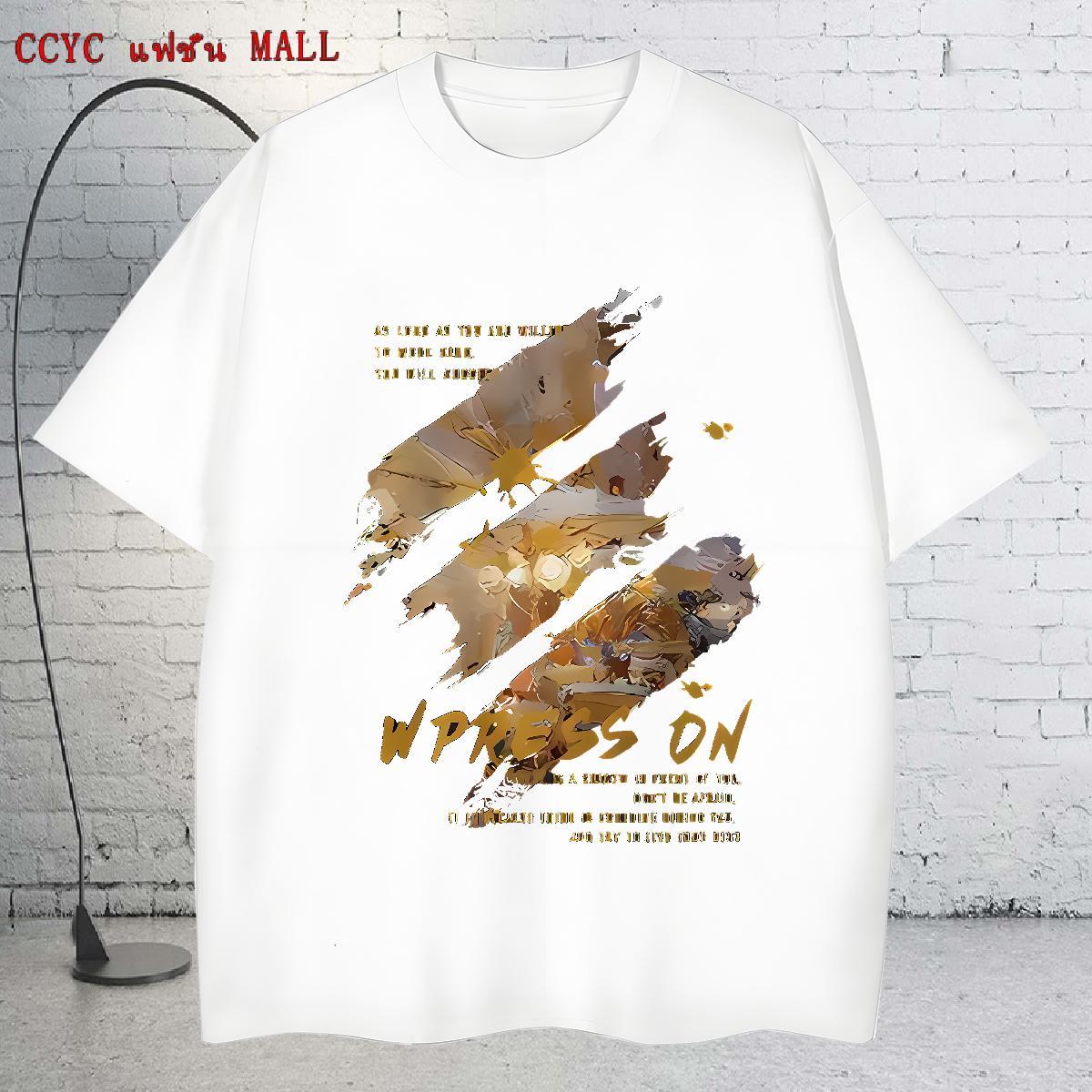 Fashion Design Mens Tshirts 100% Cotton 230g Outdoor painting Breathable Soft T shirt Designer DIY Printed Tee Shirt