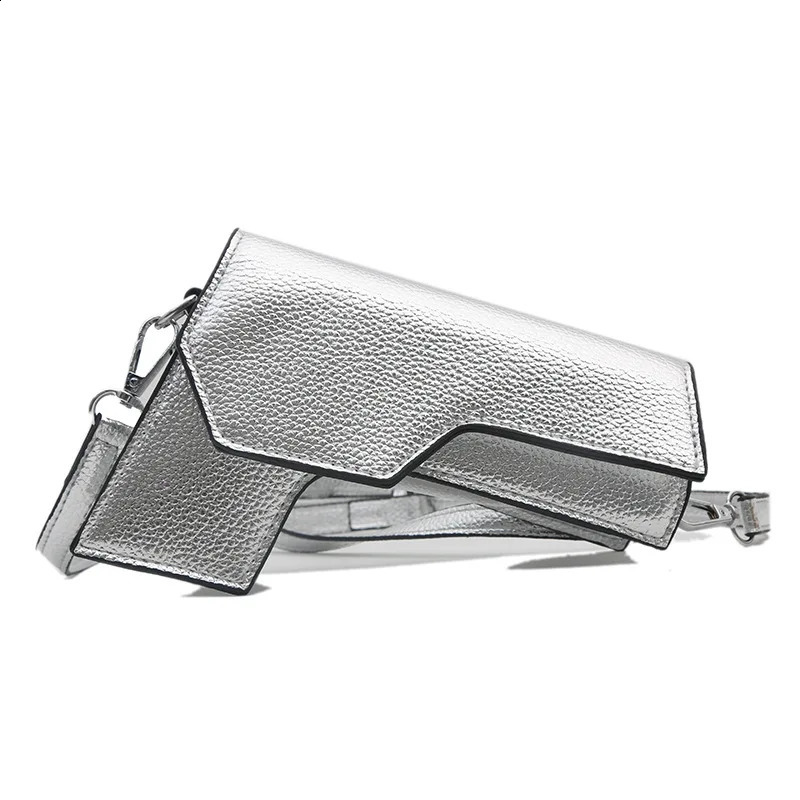 Creative Gun n Crossbody Bags Metal Color Women Shoulder Funny Box Messenger Cute Small Lipstick Purses 2024 240821